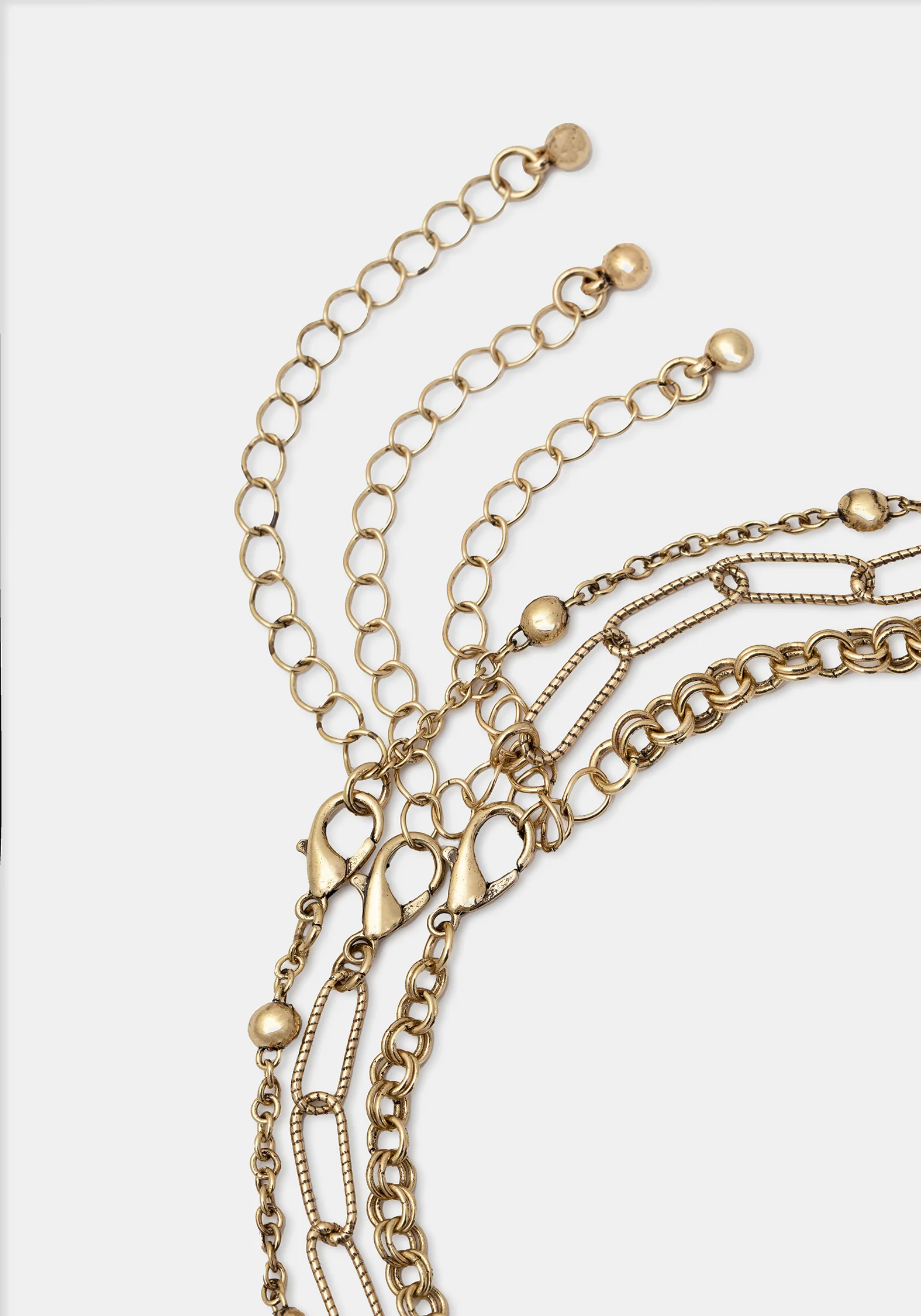 Alexen Snake Disc Layered Necklace - Image 8