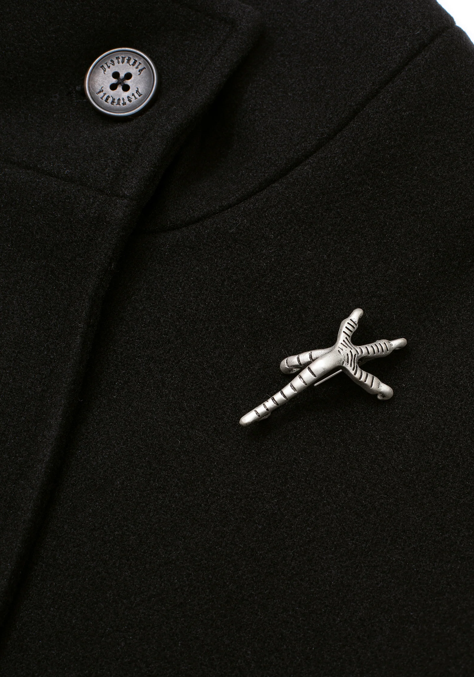 Althea Pin Detail Cape - Image 2