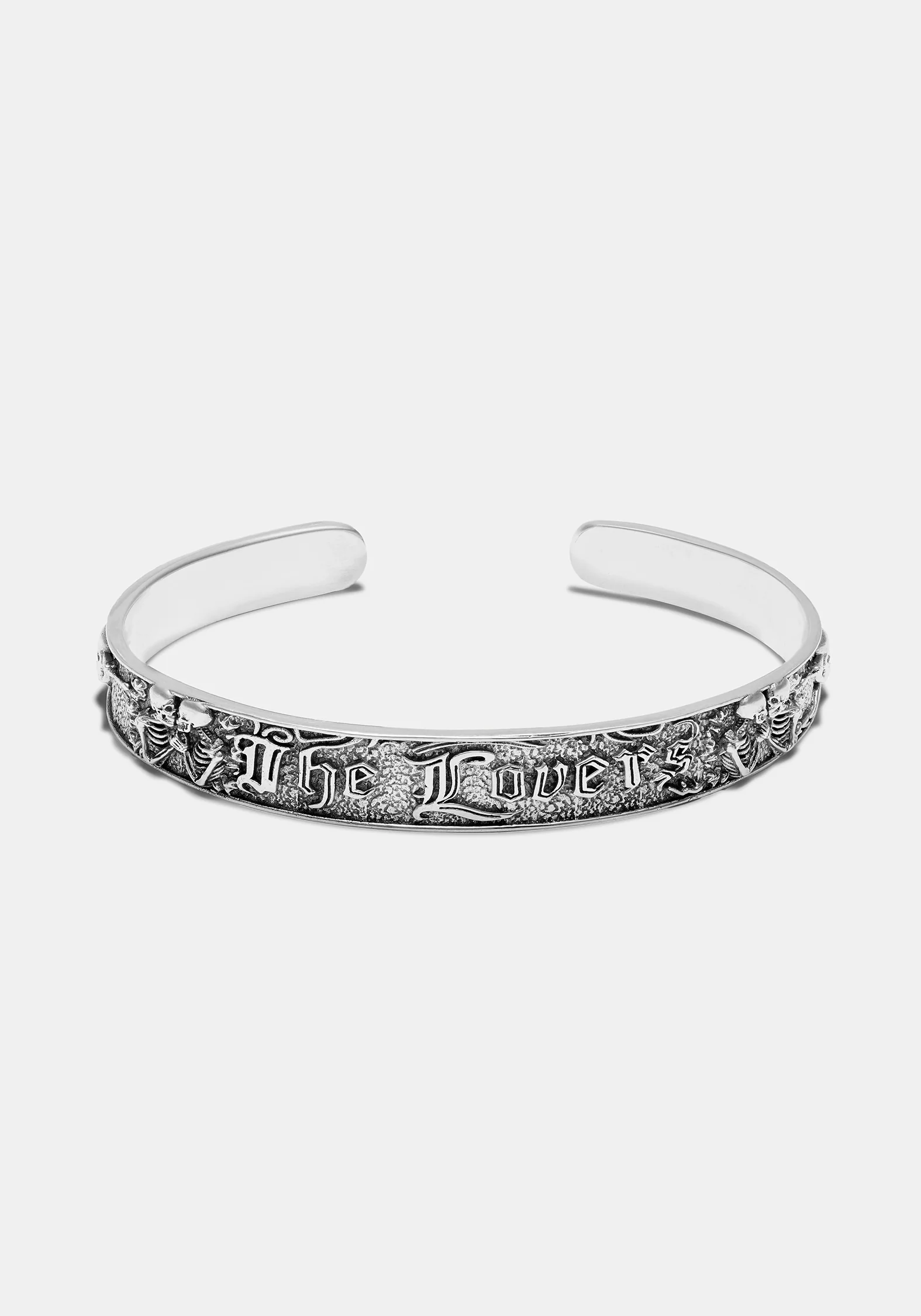 Amorata Lovers Sterling Silver Bangle - Image 5