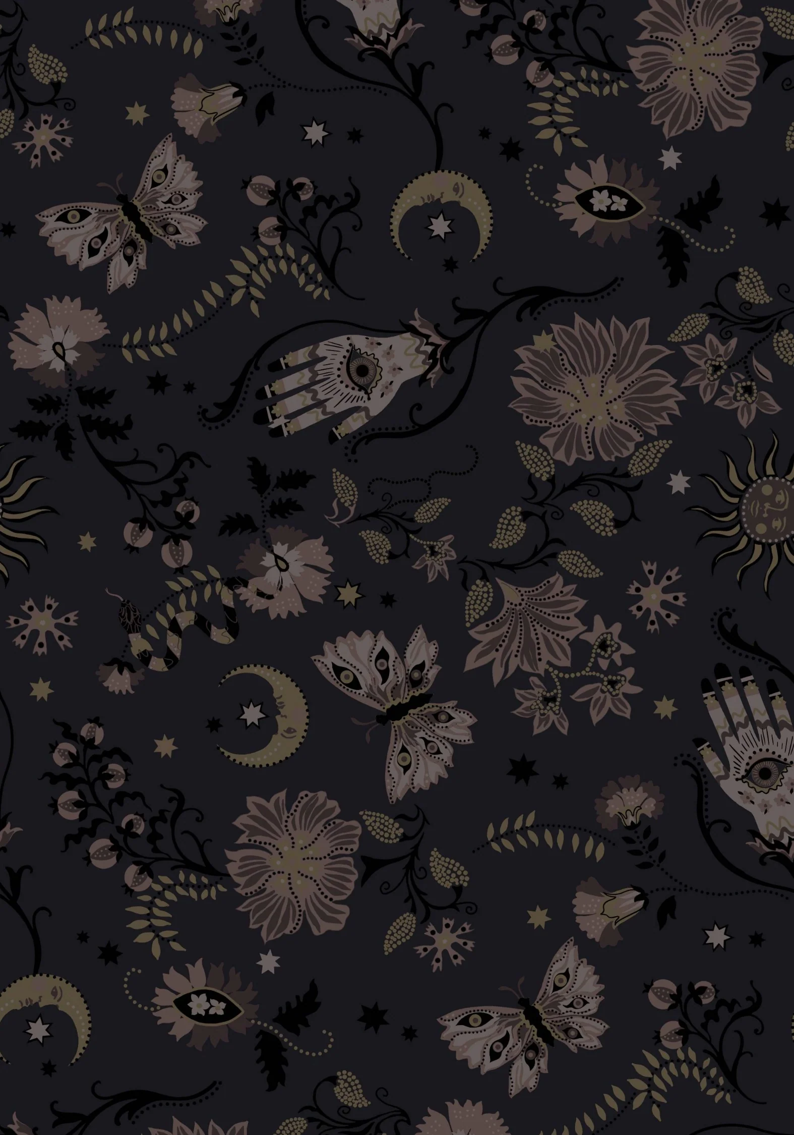 Angela Folk Print Flared Sleeve Blouse - Image 7