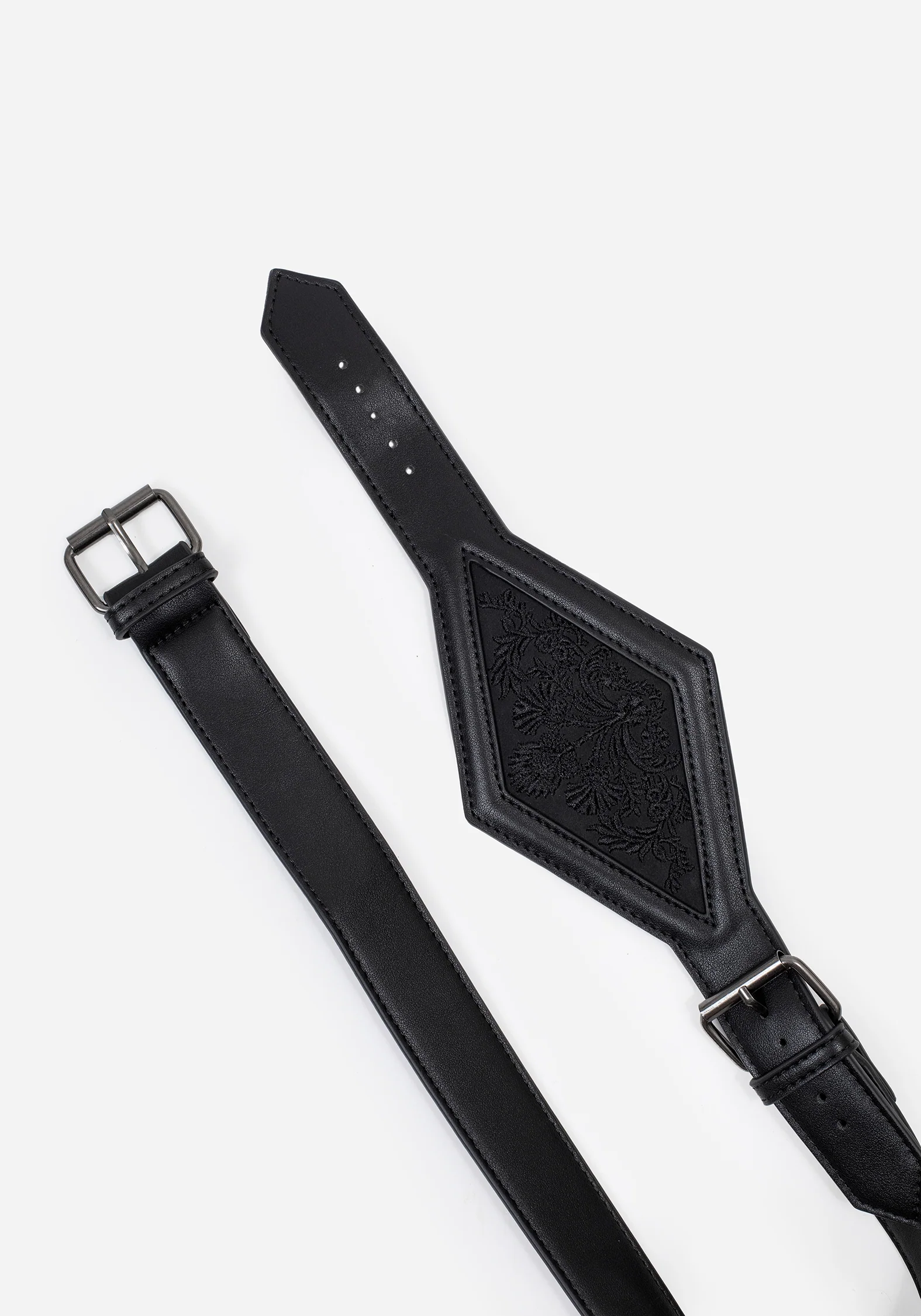 Antihero Embroidered Diamond Centre Waist Belt - Image 8