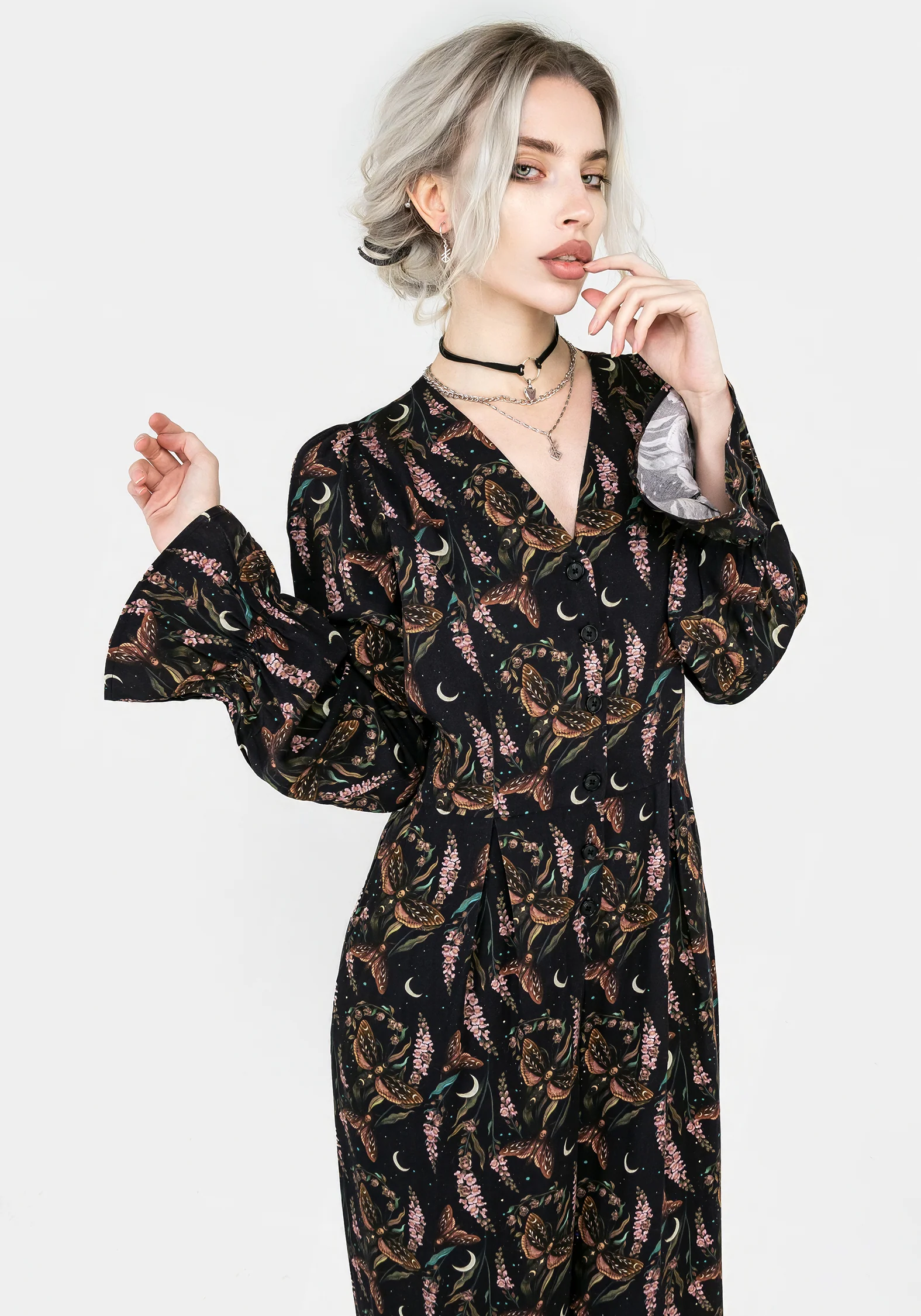 Atropos Long Sleeve Jumpsuit - Image 7