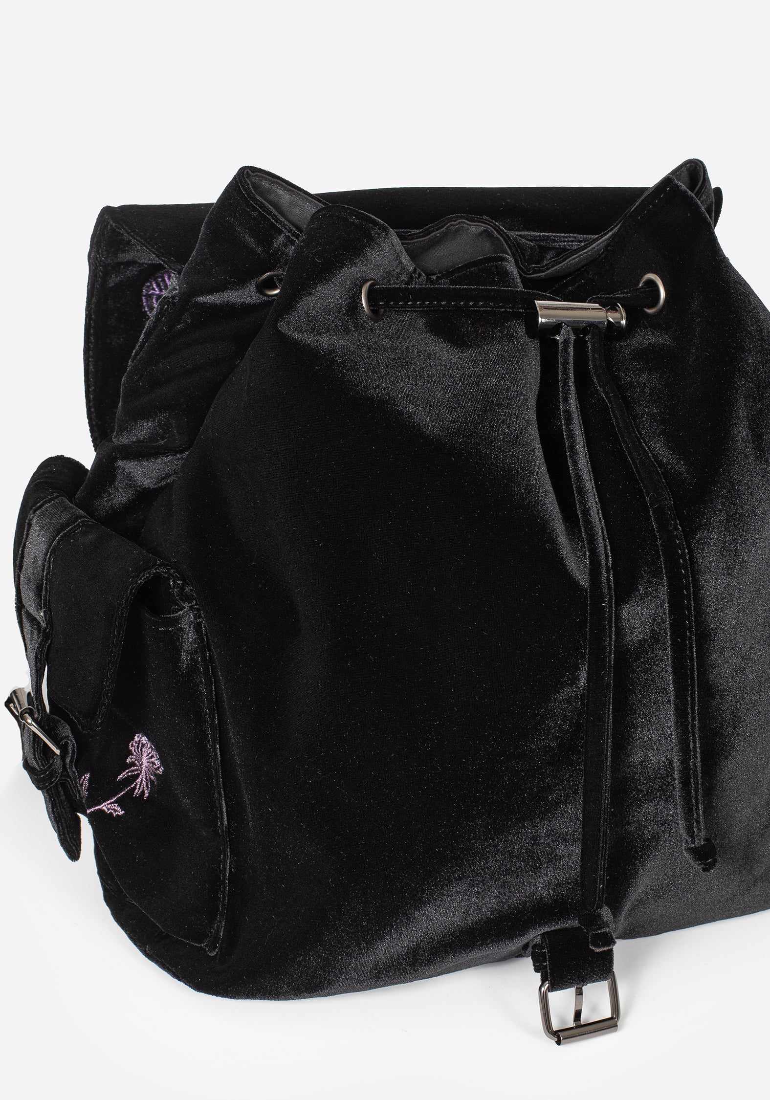 Atropos Moth Embroidered Satchel Backpack - Image 6