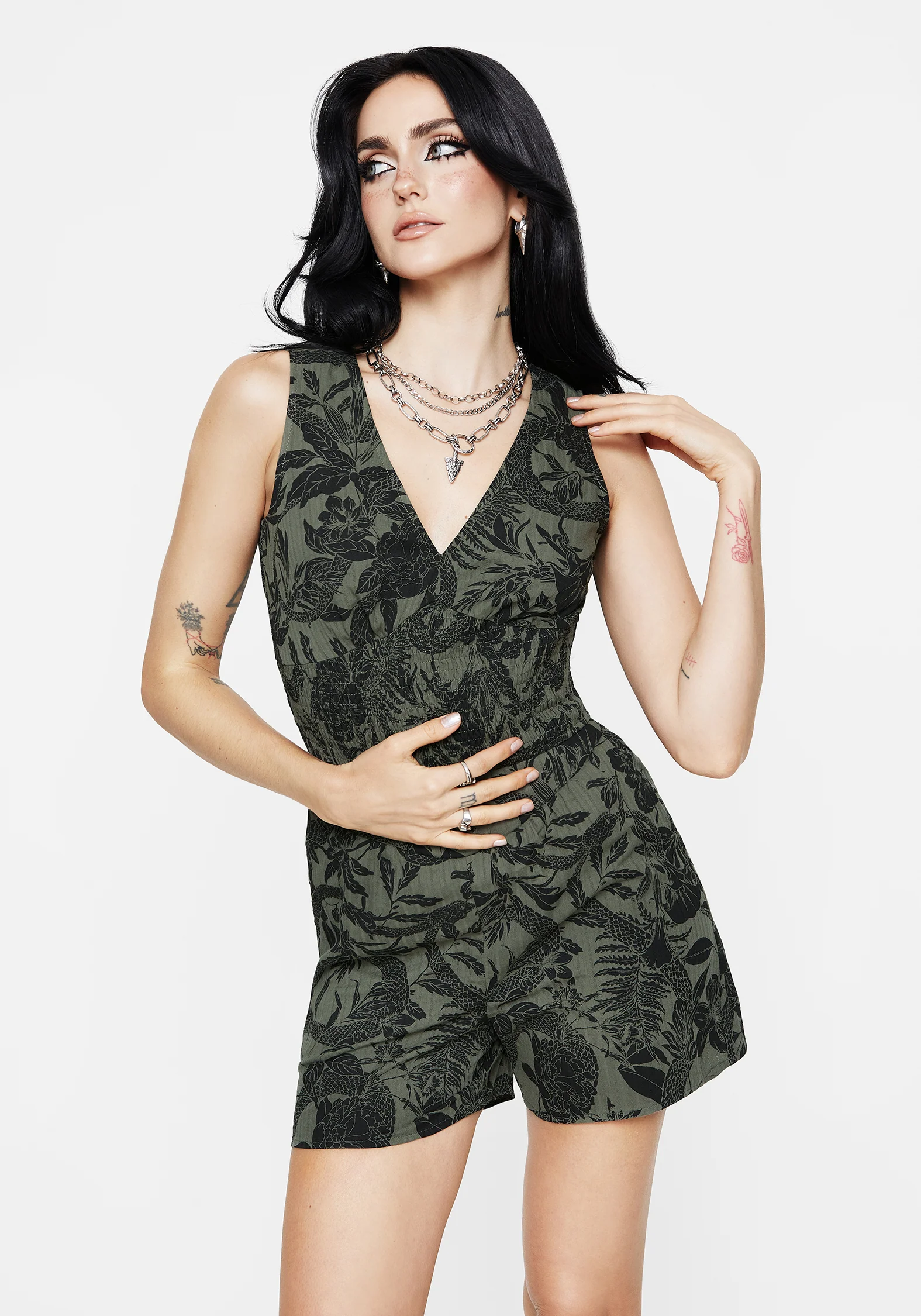 Bashe Cotton Tank - Green - Image 5