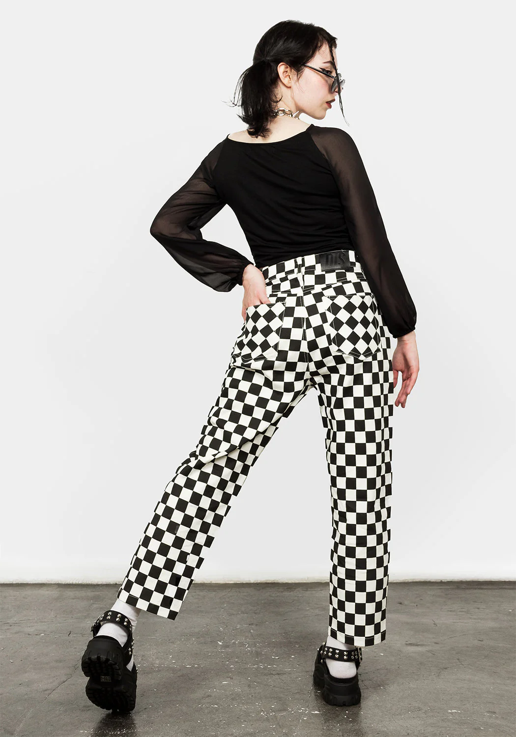 CHECKER JEANS - Image 3