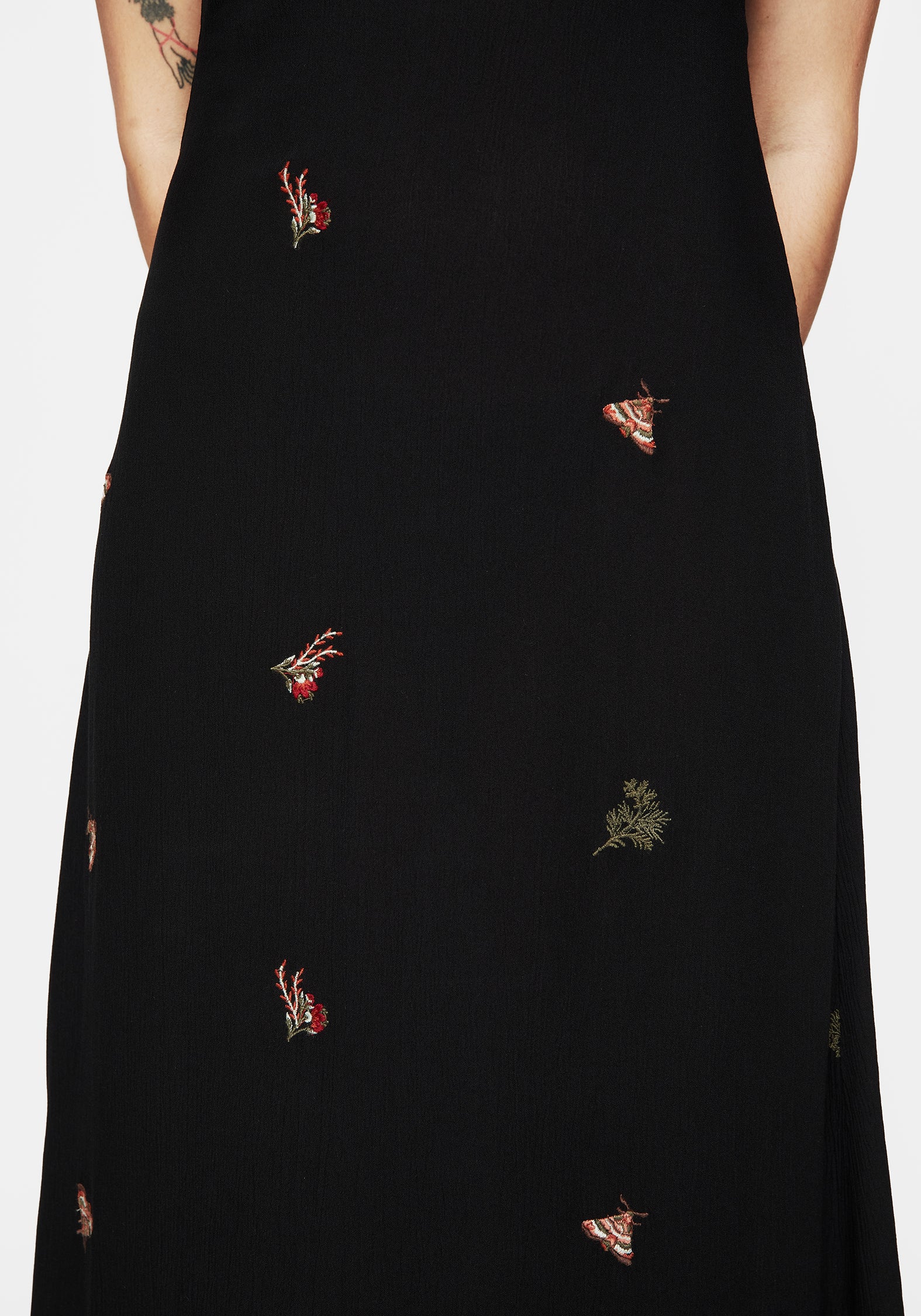 Copia Moth Embroidered Maxi Dress - Image 2