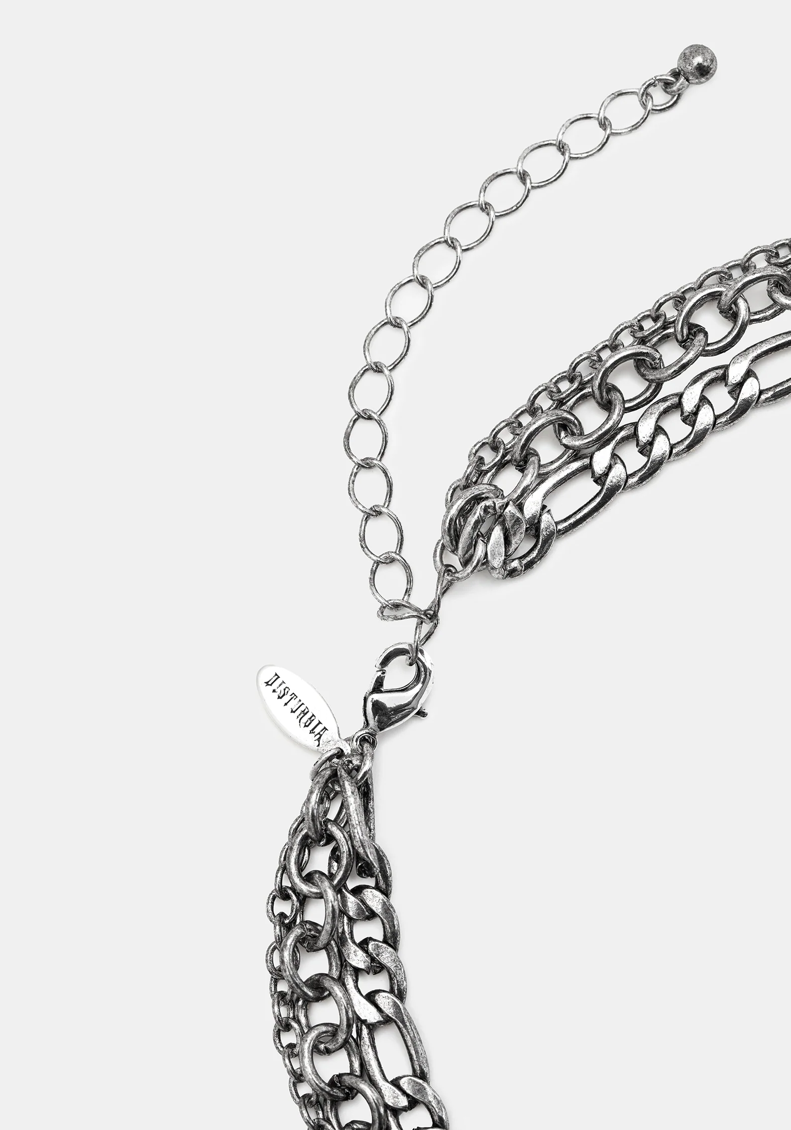 Corium and Anatomical Chain Layered Heart Necklace - Image 7