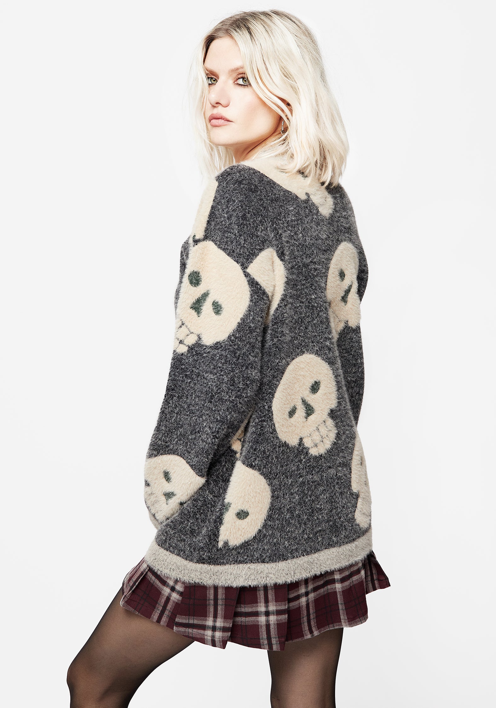 Crania Fluffy Knit Sweater - Image 3