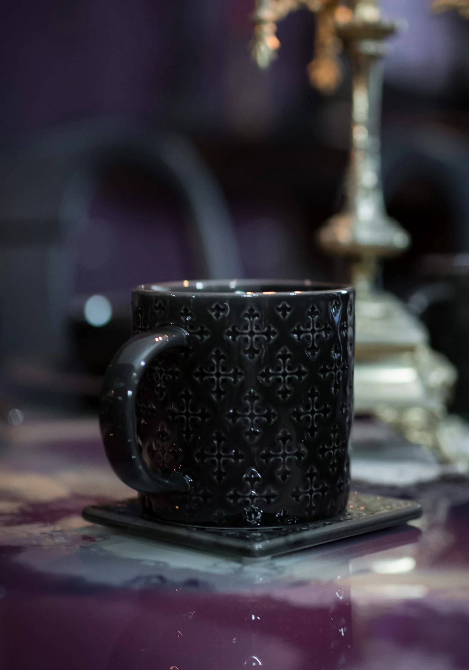 Crux Debossed Ombre Mug (4 Piece Set) - Image 2