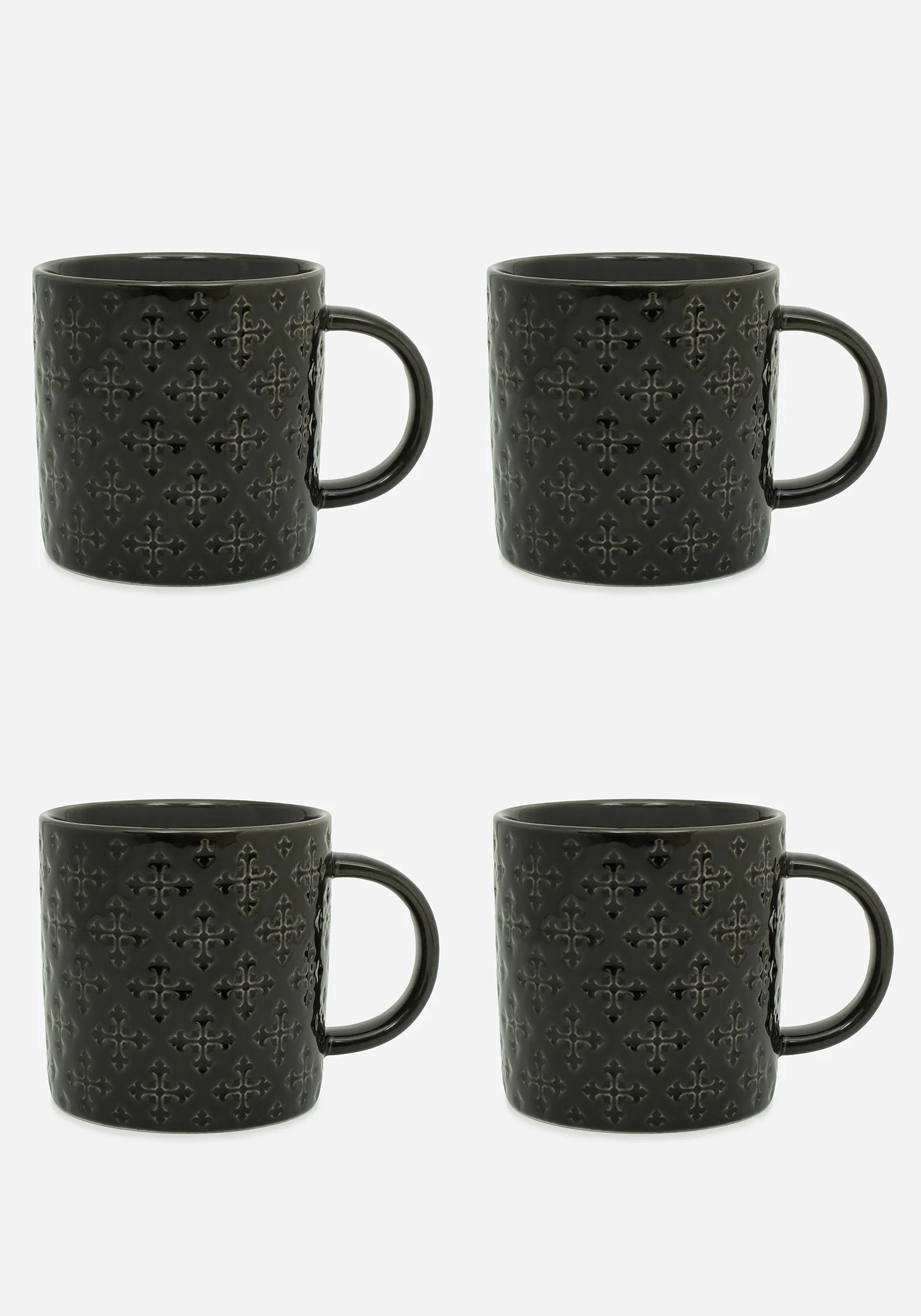 Crux Debossed Ombre Mug (4 Piece Set) - Image 4