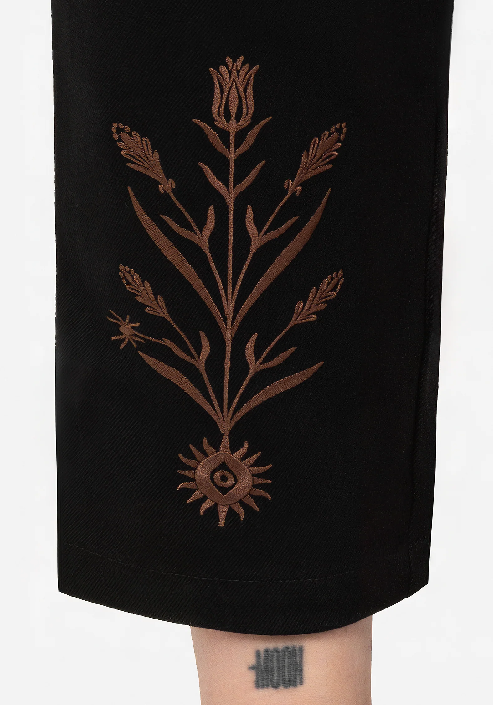 Cybele Embroidered Tapered Trousers - Image 2