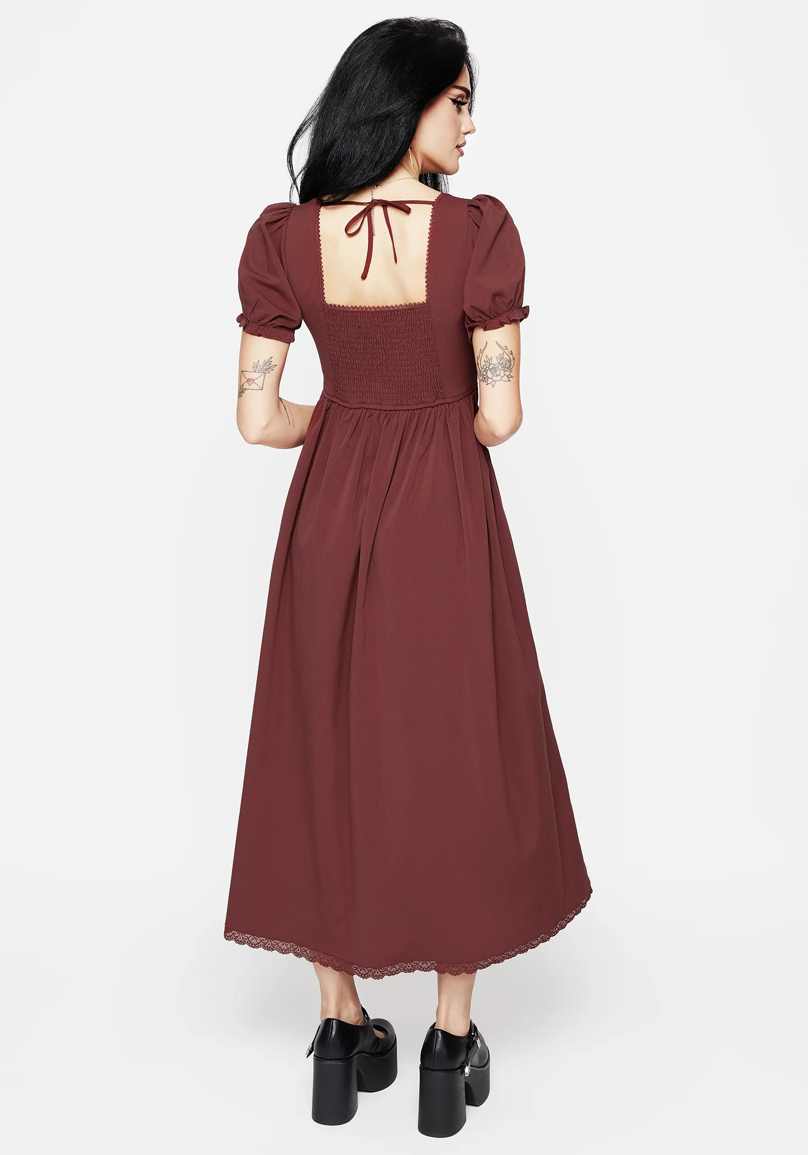 Darya Corset Midaxi Dress - Image 3