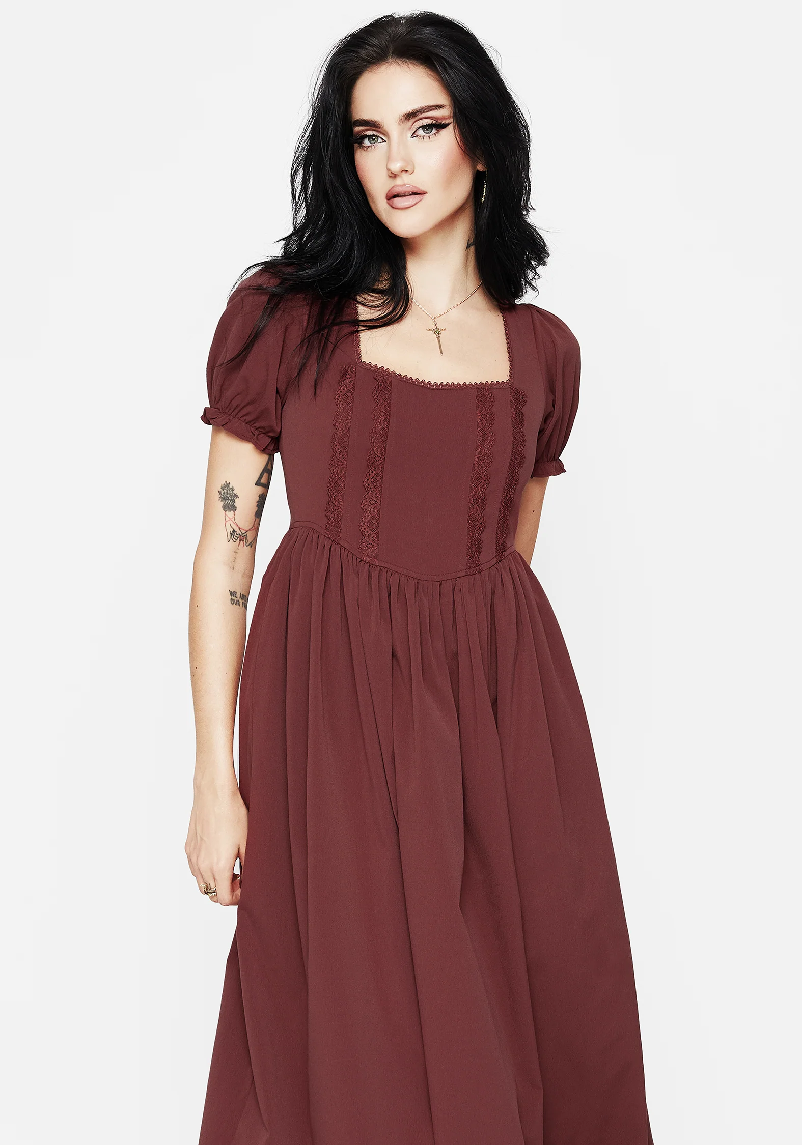 Darya Corset Midaxi Dress - Image 6