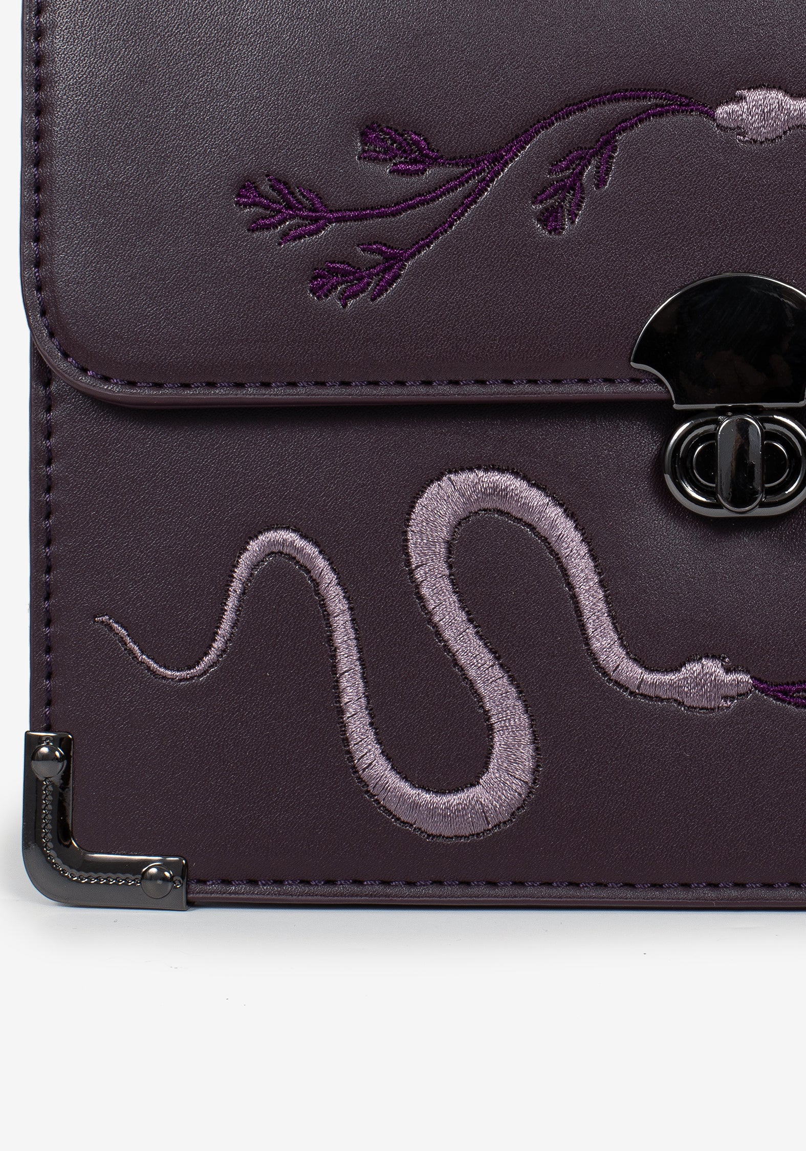 Dominion Embroidered Shoulder Bag - Image 3