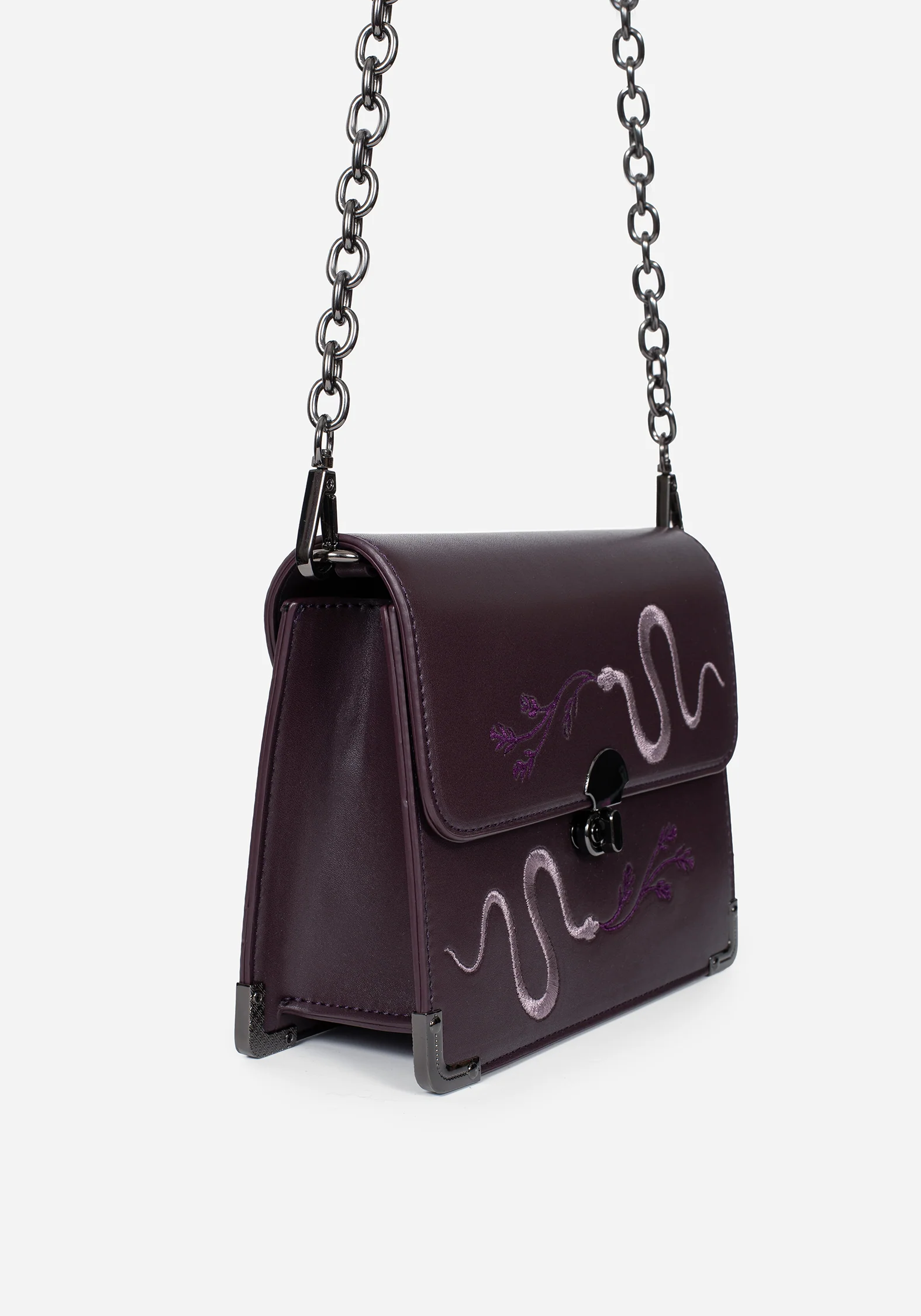 Dominion Embroidered Shoulder Bag - Image 5