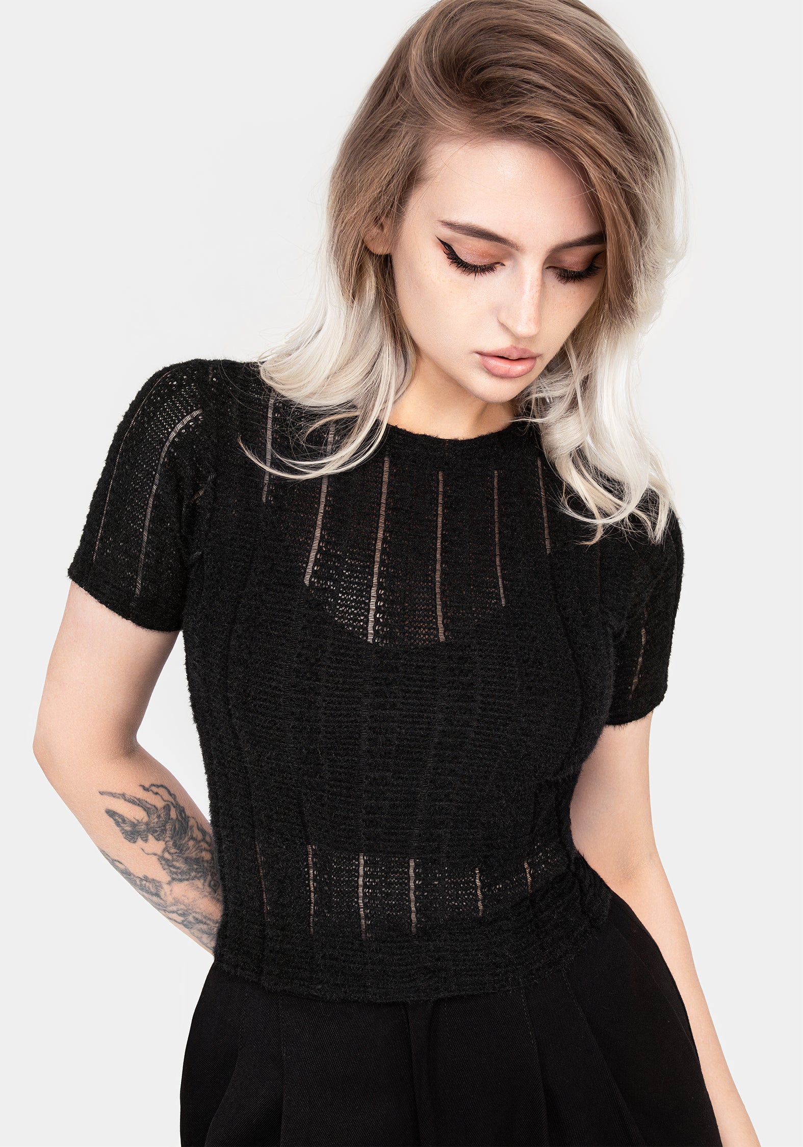 Donner Crinkle Crop Top - Image 5