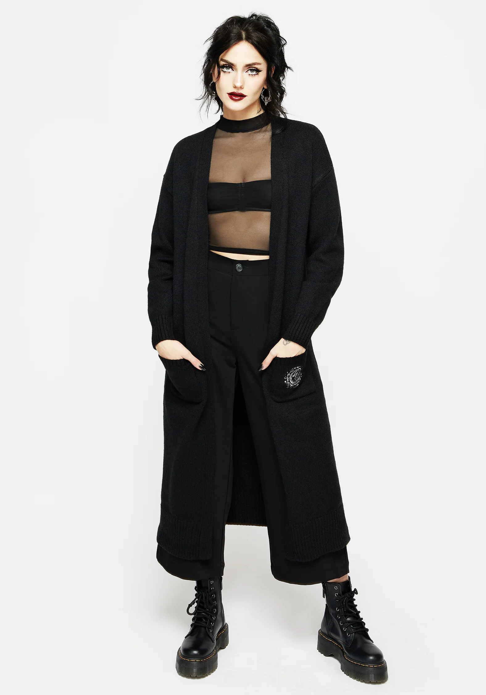 Eustacia Wide Leg Culotte Trousers - Image 6