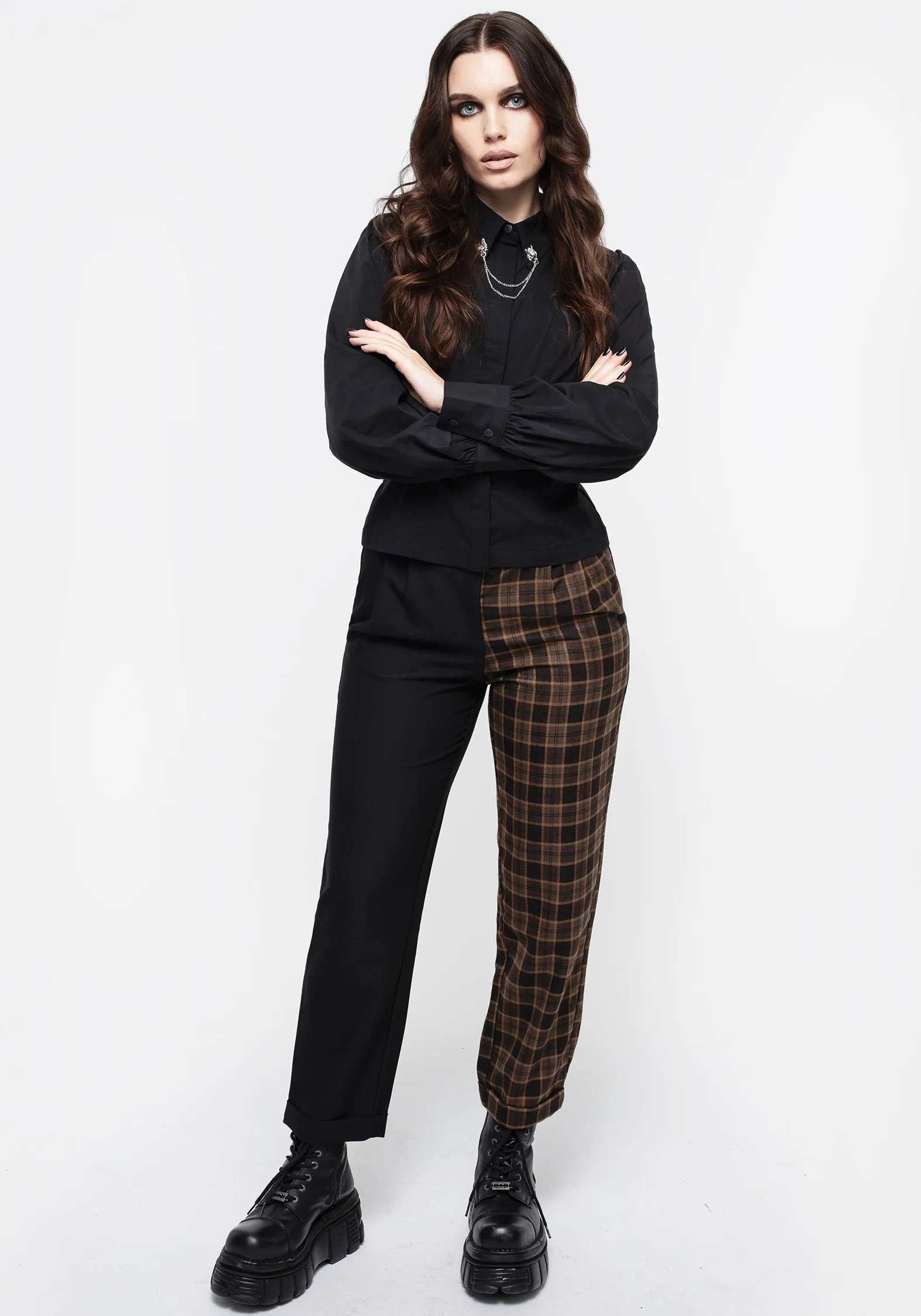 Fenrir Puff Sleeve Fitted Shirt - Image 6