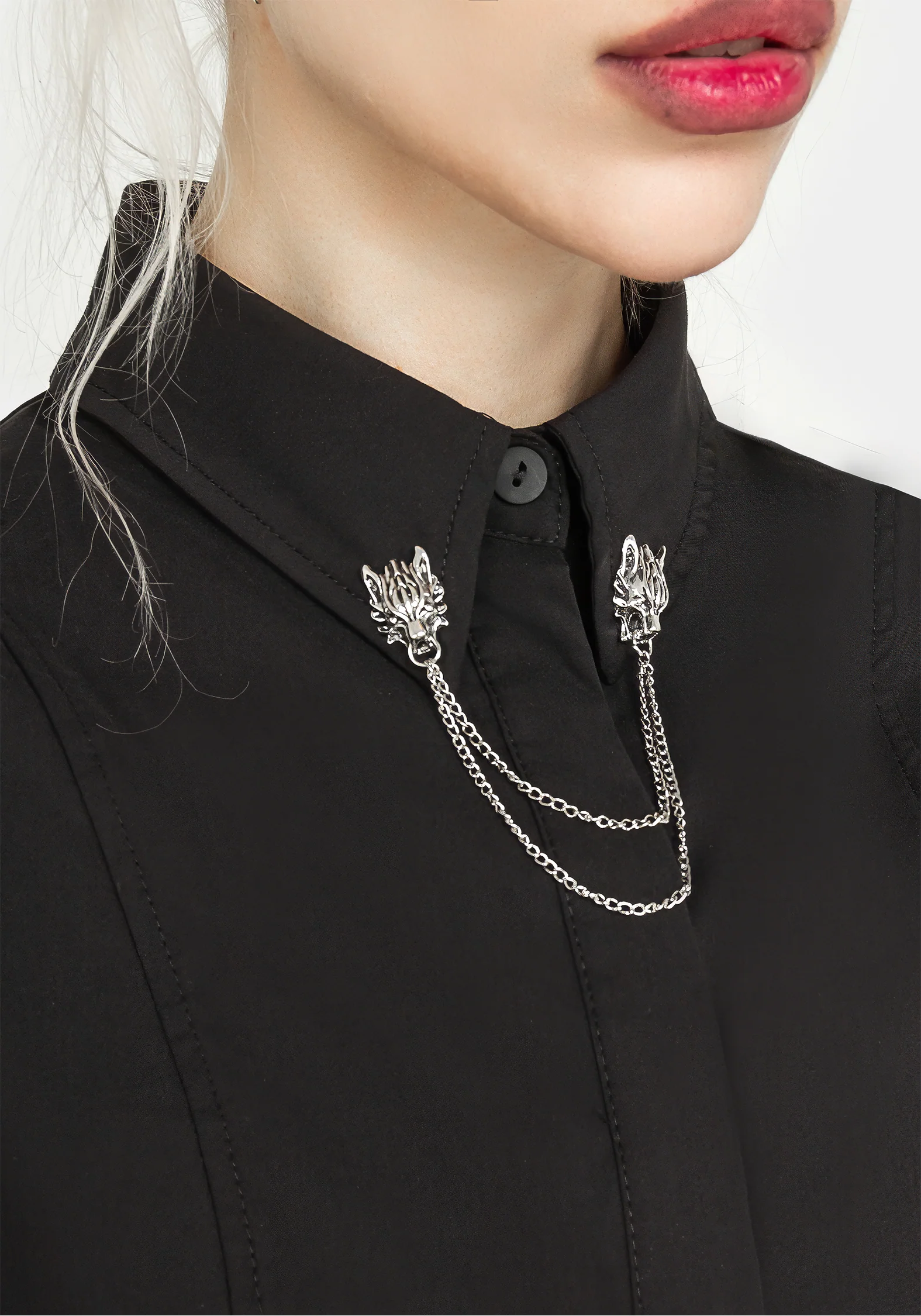 Fenrir Puff Sleeve Fitted Shirt - Image 8
