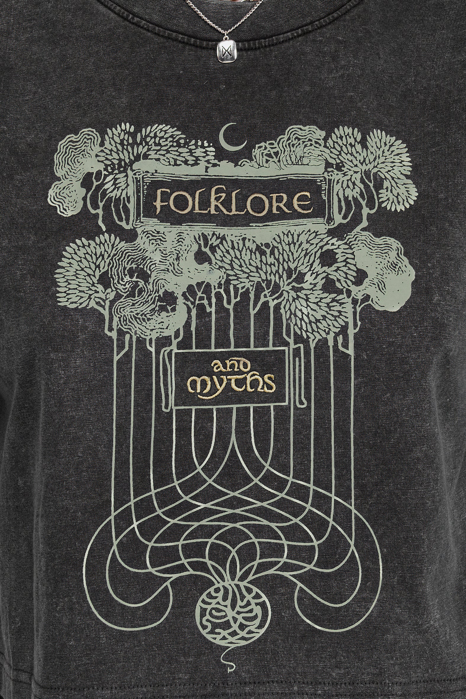 Folklore Boxy Crop T-shirt - Image 2
