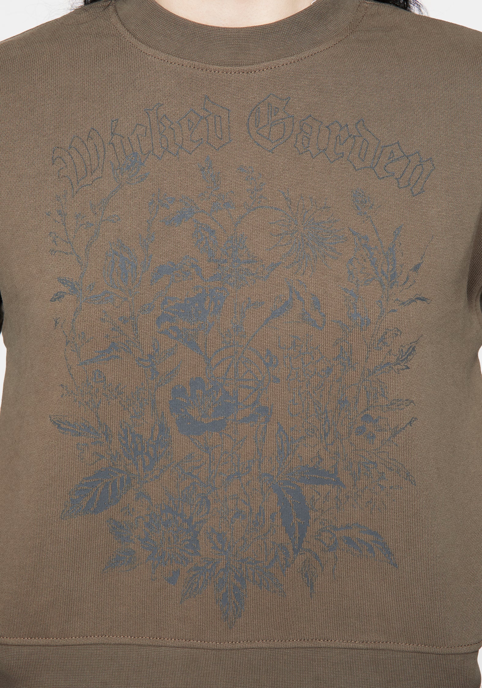 Galerina Graphic Print Cotton Sweatshirt - Image 2