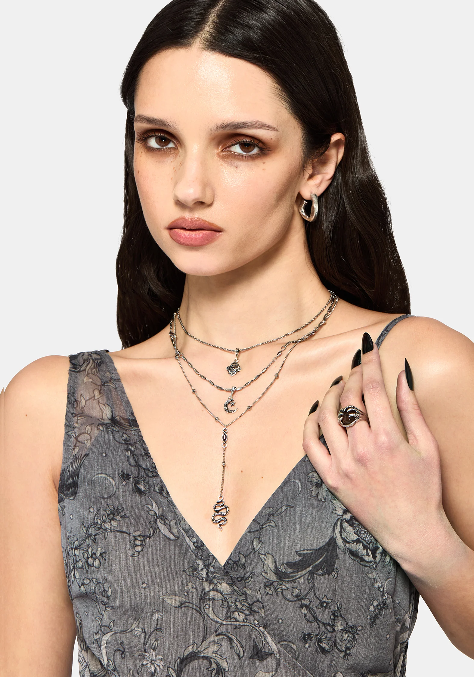 Gorthe Snake Eye Necklace - Image 5