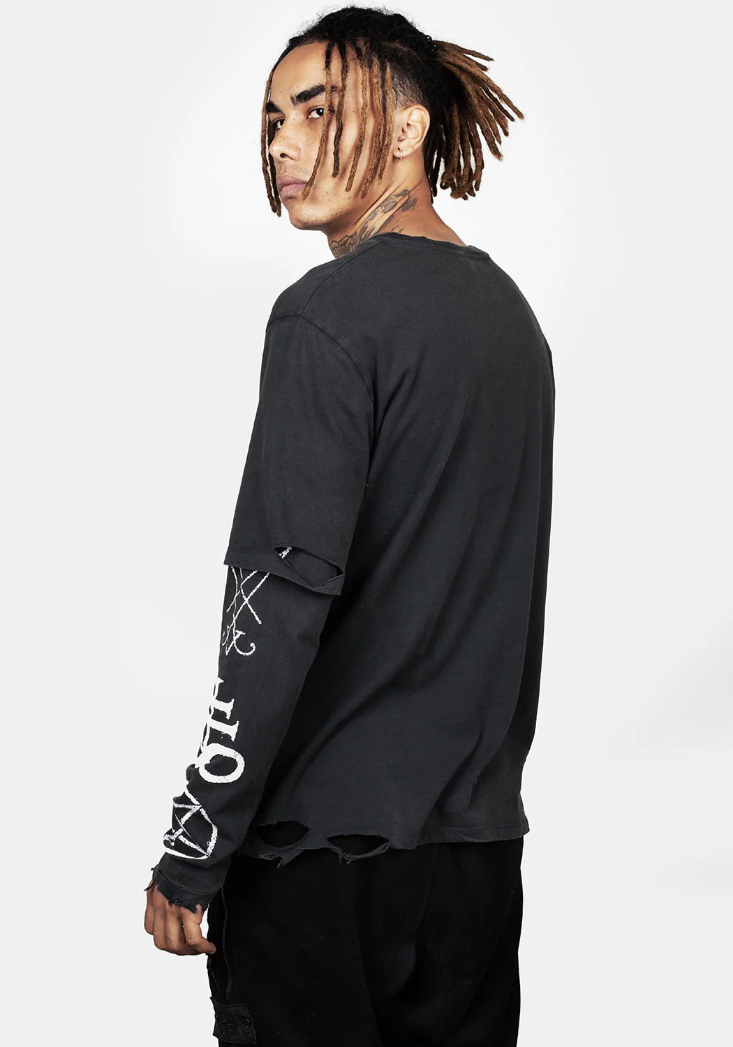 Infernal Layered Long Sleeve T-Shirt - Image 10