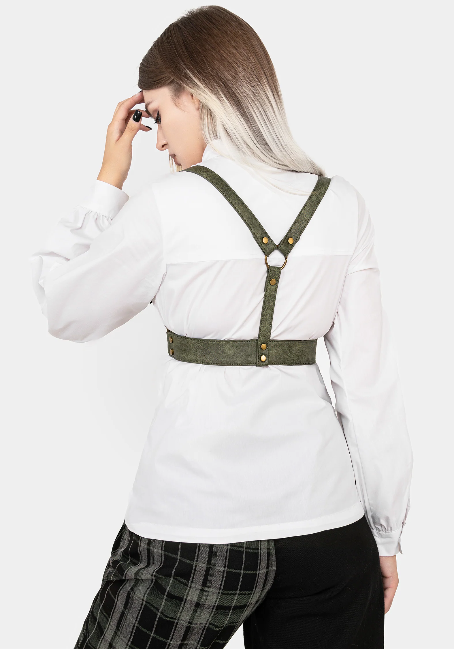 Kaliya Snake Chain Harness - Green - Image 3