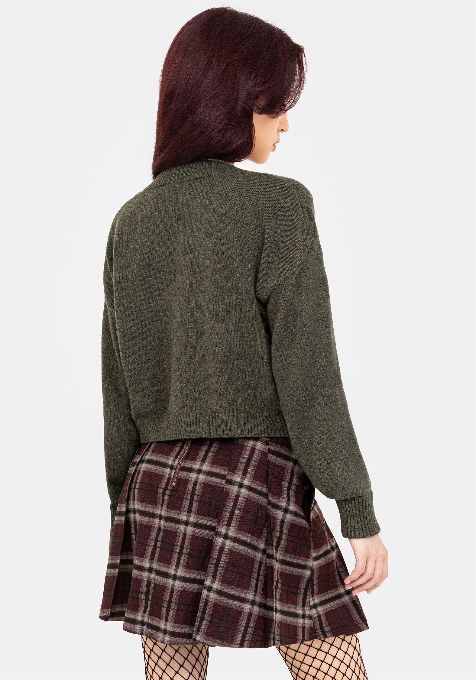 Keira Cotton Toadstool Embroidered Sweater - Image 3