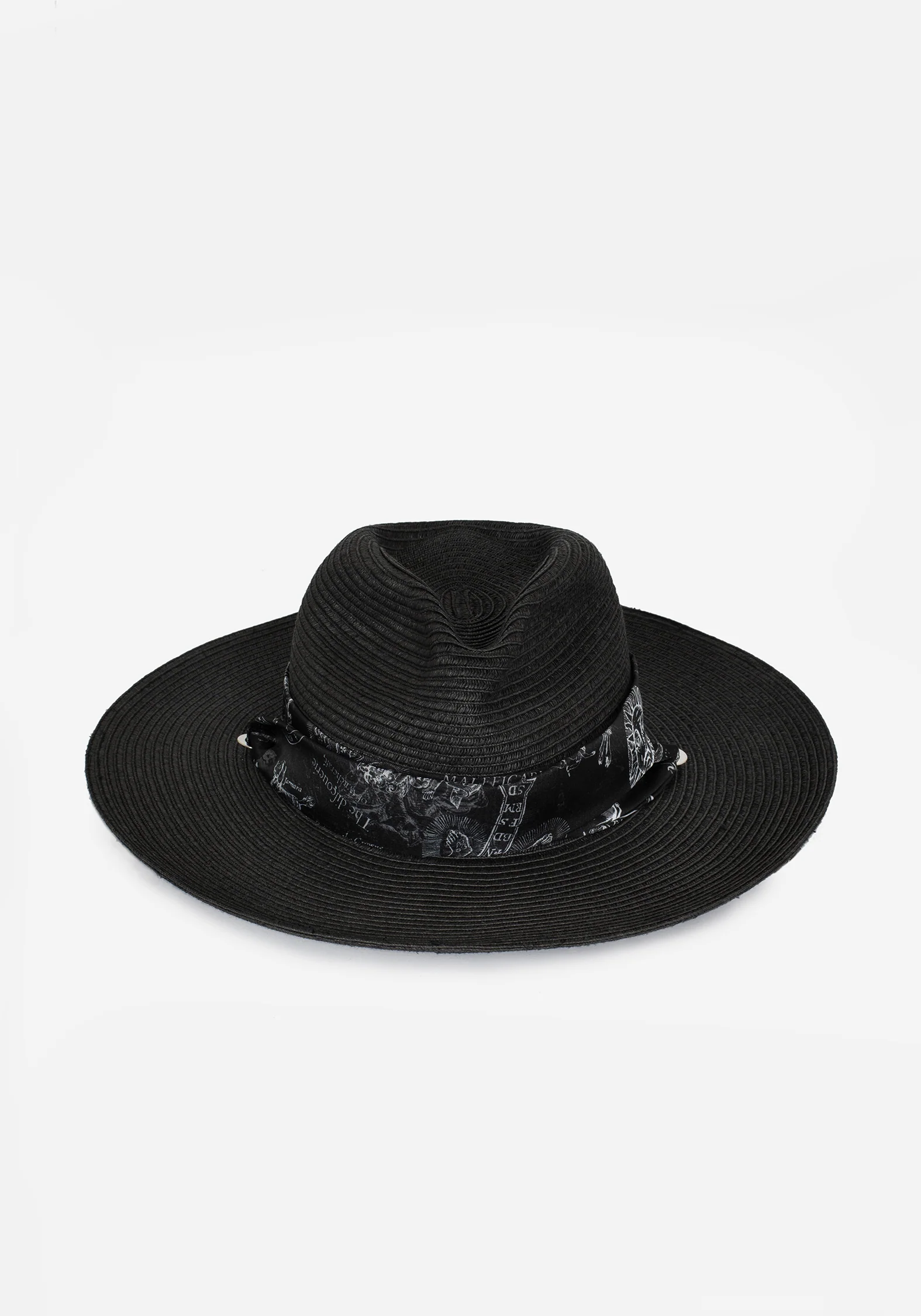 Maleficarum Tie Detail Sun Hat - Image 8