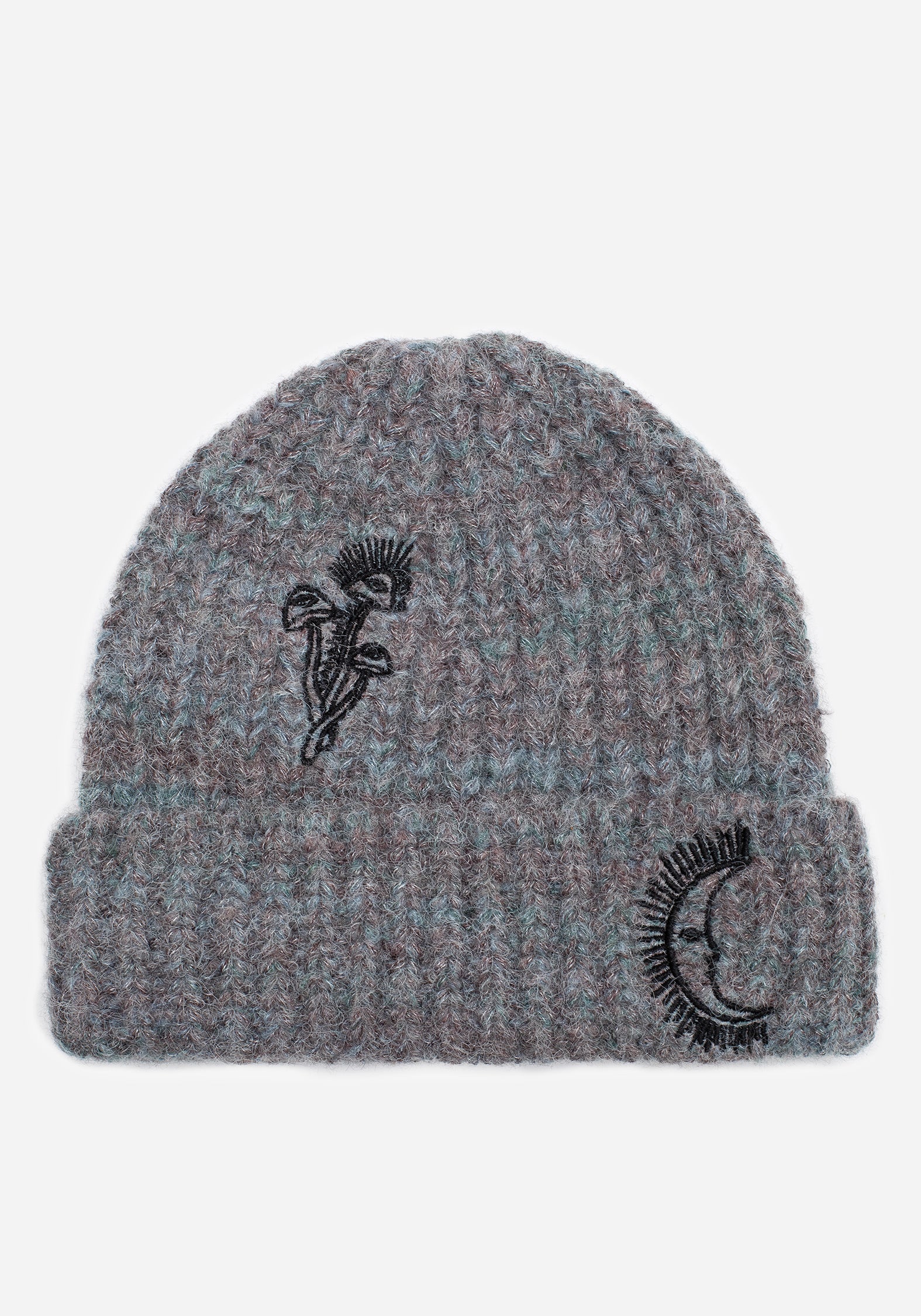 Mandragore Embroidered Knit Beanie - Image 2