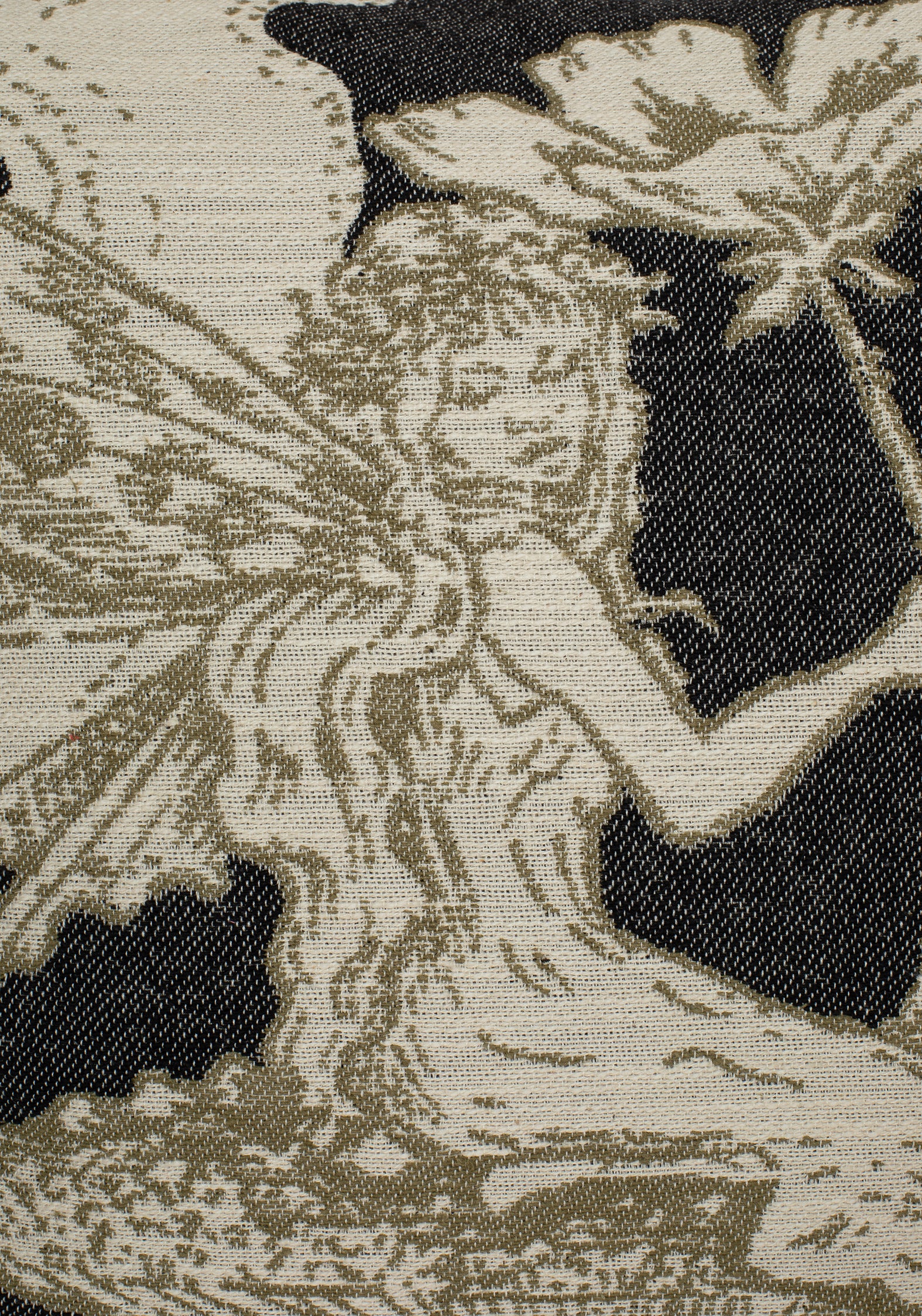 Maypole Fairies Tassel Trim Tapestry Cushion - Image 3