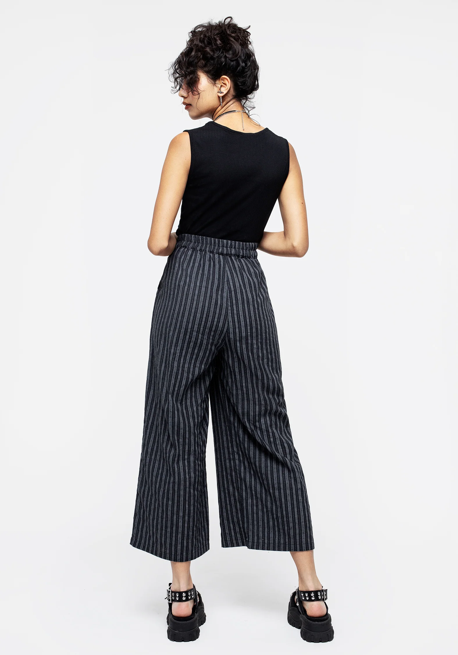 Memorantia Wide Leg Culottes - Image 4