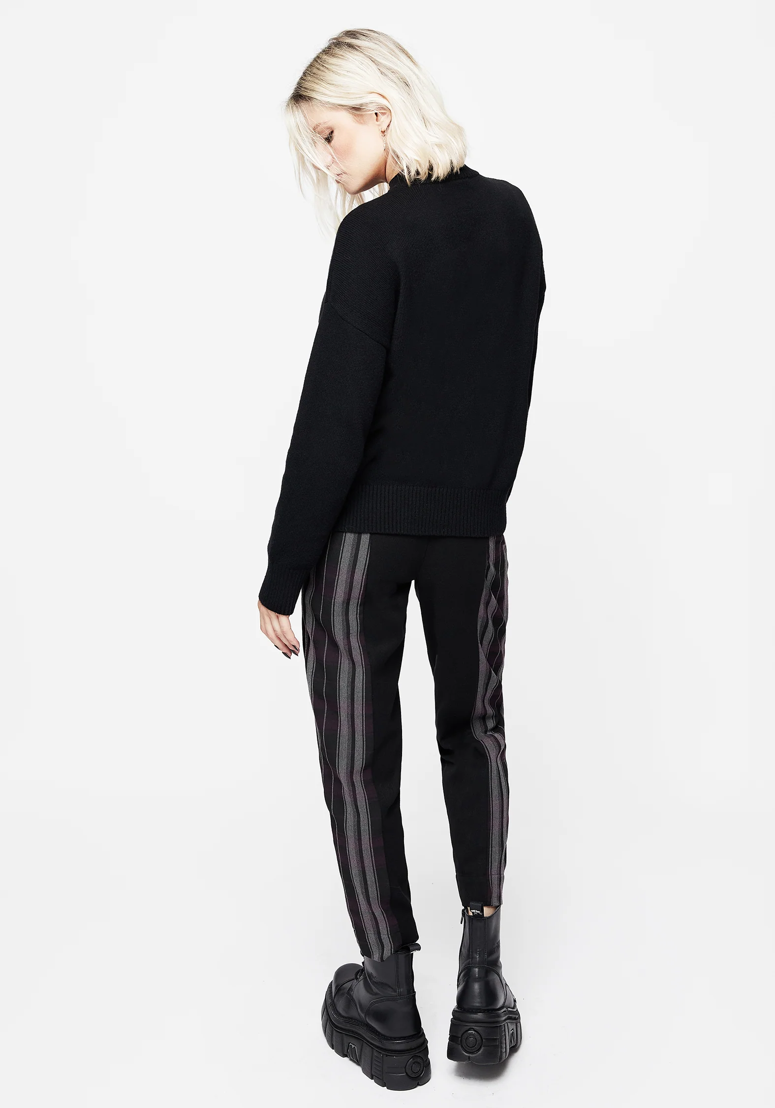 Misericorde Embroidered Knit Sweater - Image 3