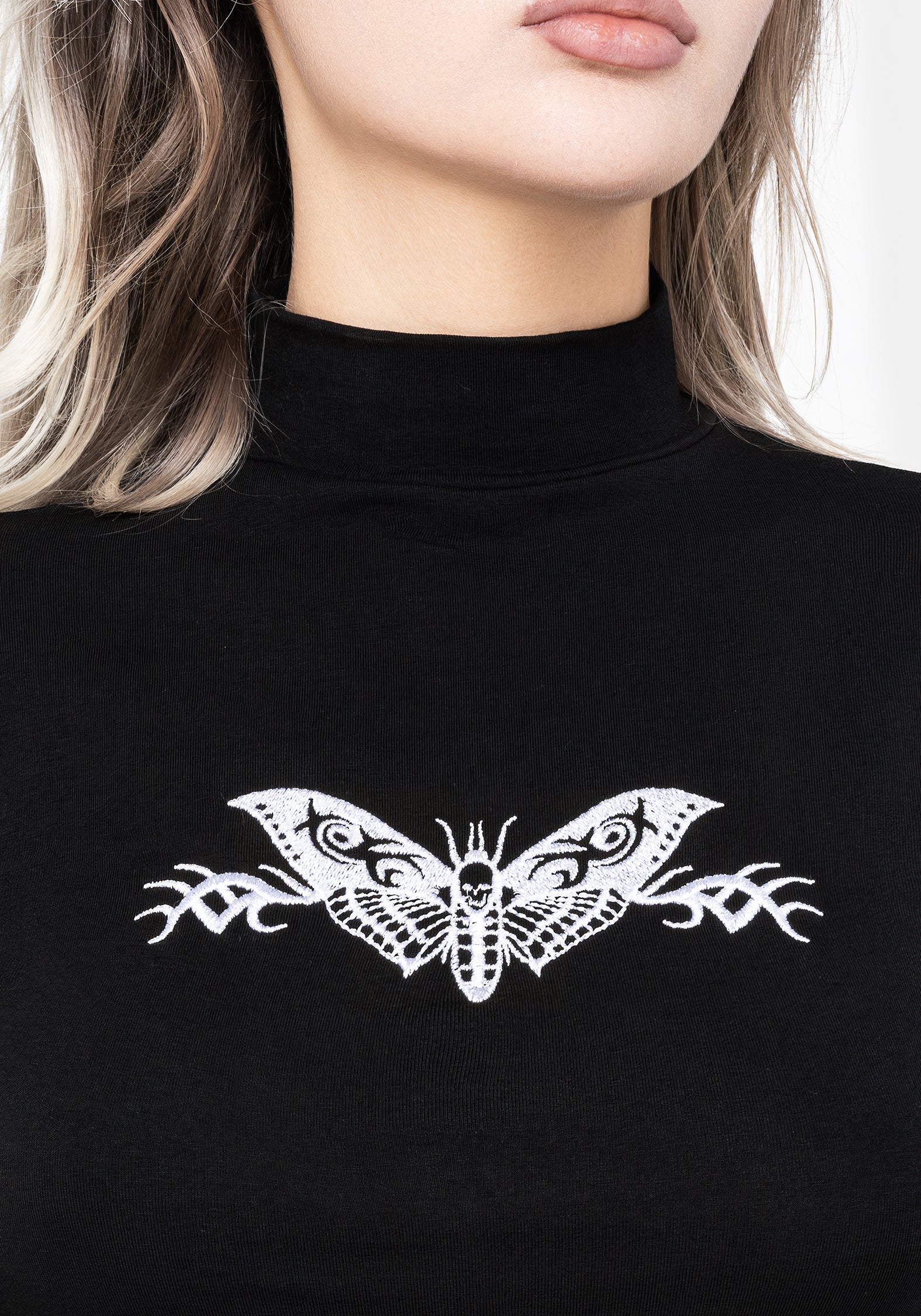 Morta High Neck Jersey Bodysuit - Image 2