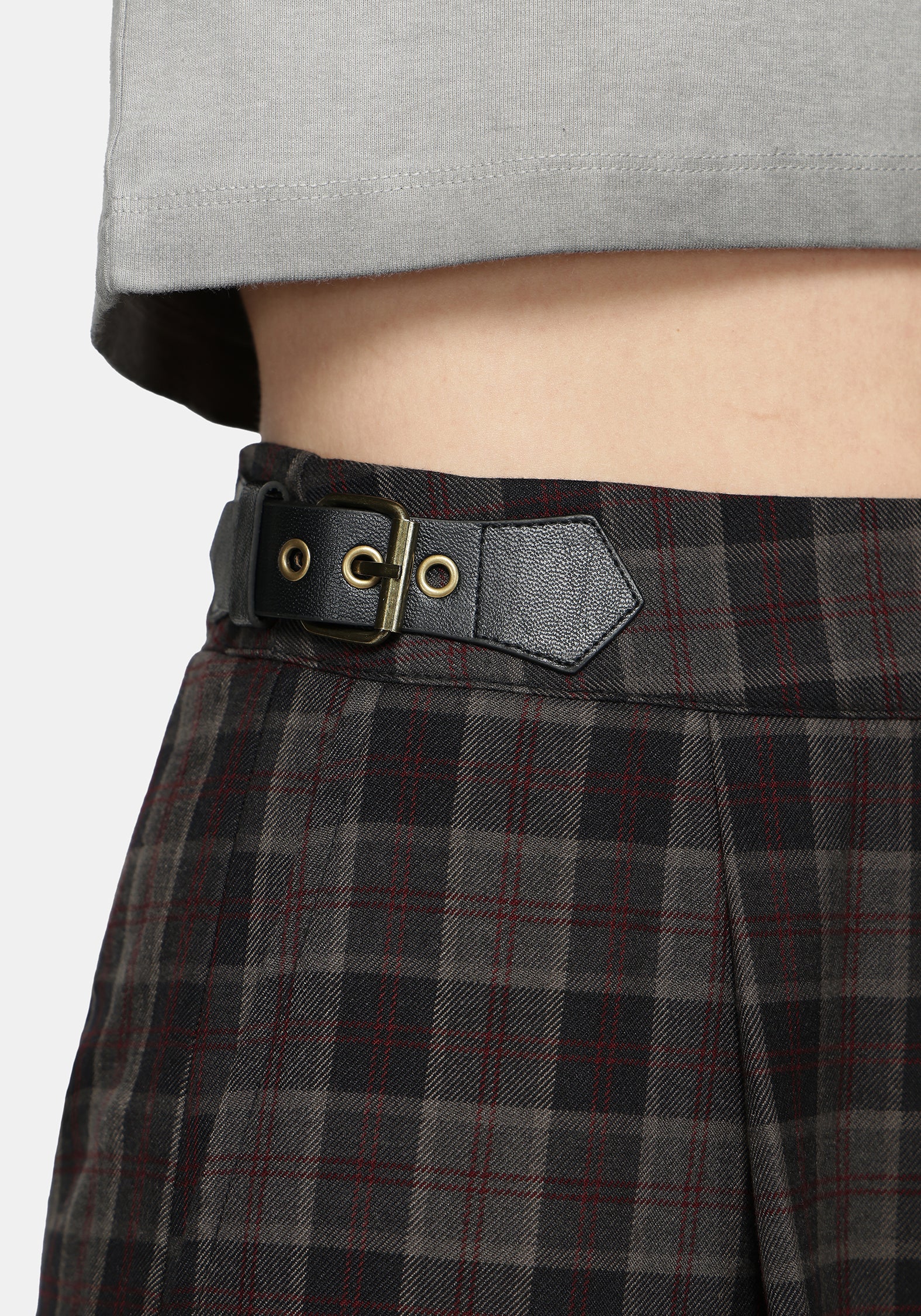 Nightingale Check Wide Trouser - Image 2