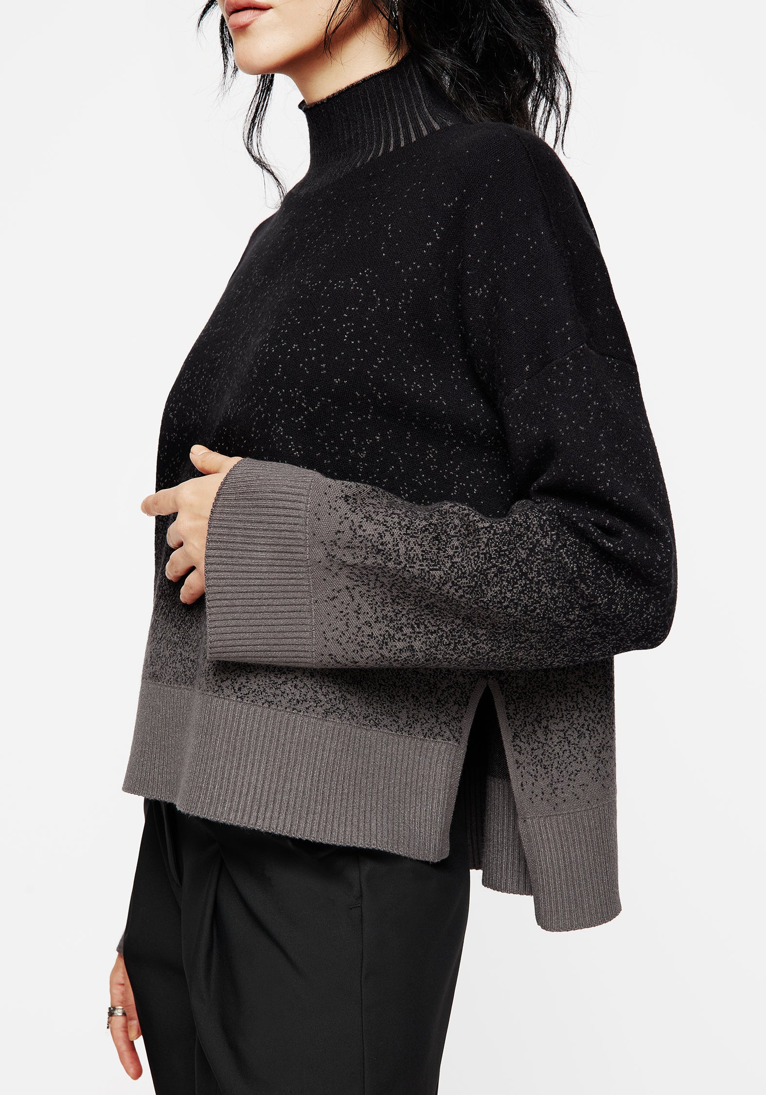 Nightjar Ombre Knit Sweater - Image 5
