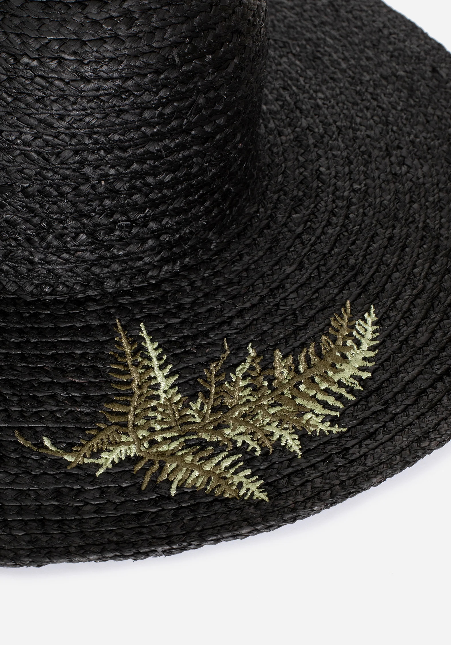 Osmunda Fern Embroidered Sun Hat - Image 2