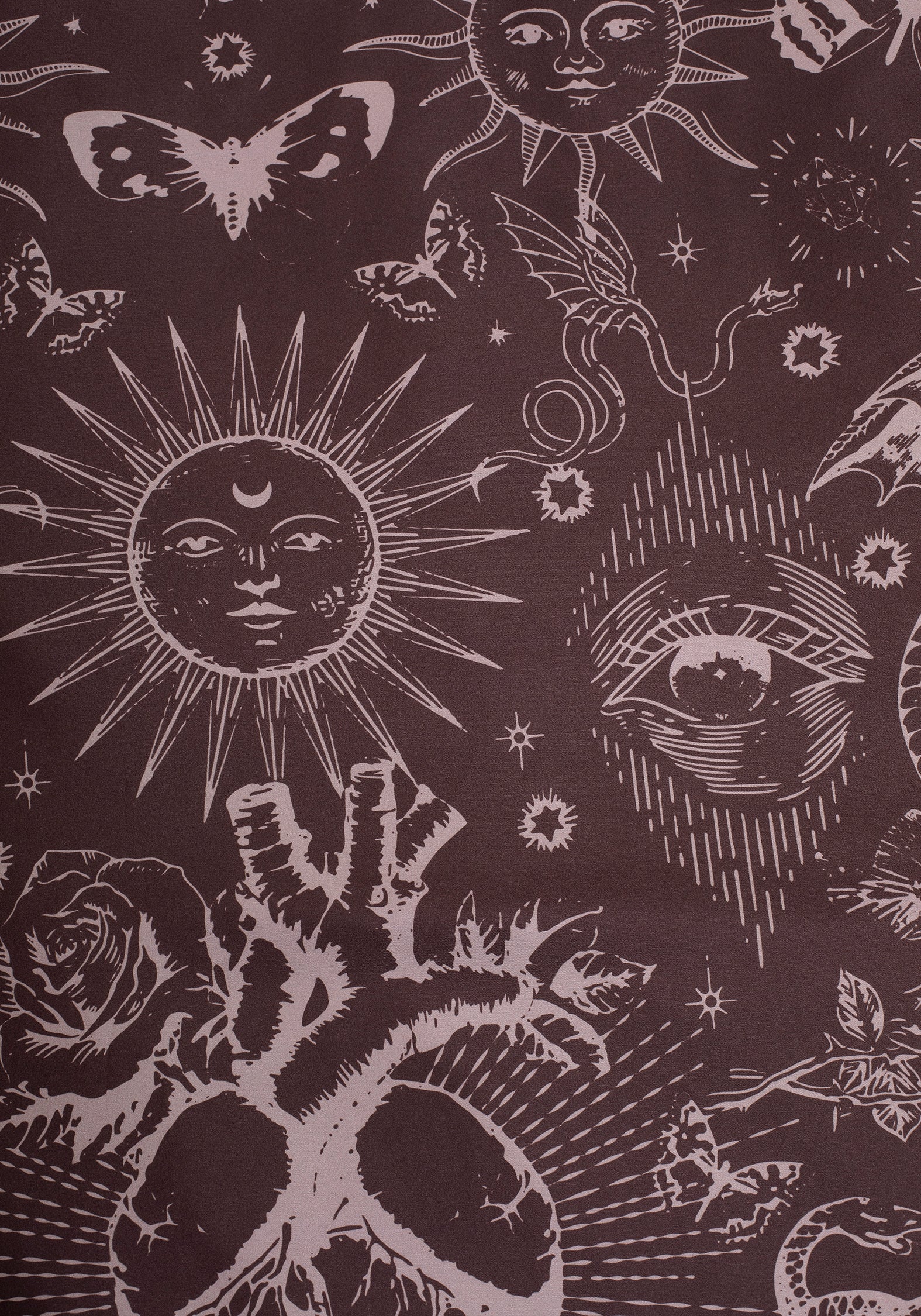 Paramour Frilled Edge Tattoo Print Bedding Set (US Queen) - Image 4