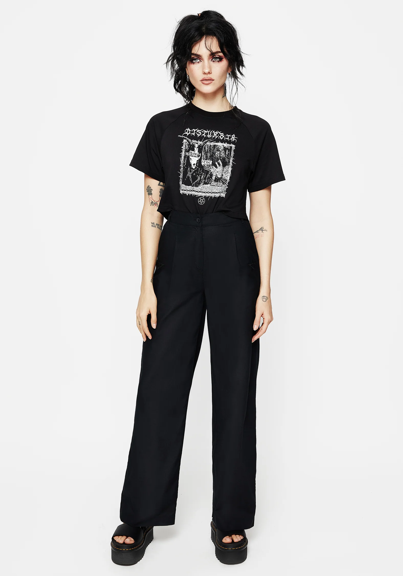 Pentaculum Linen-Blend Tailored Trousers - Image 5