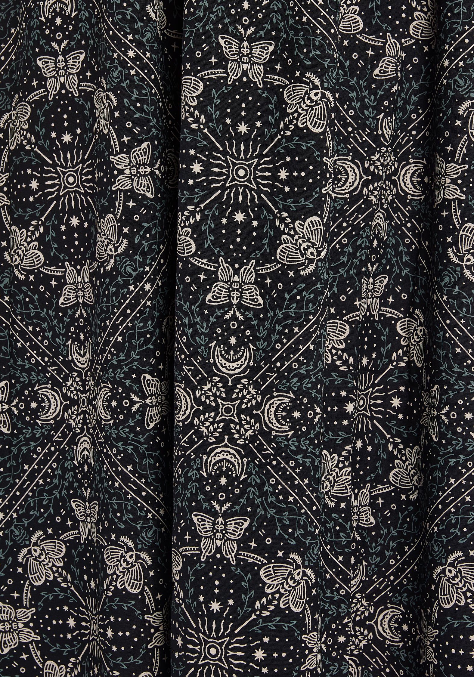 Poem Moth Printed Cami Midaxi Dress - Image 7