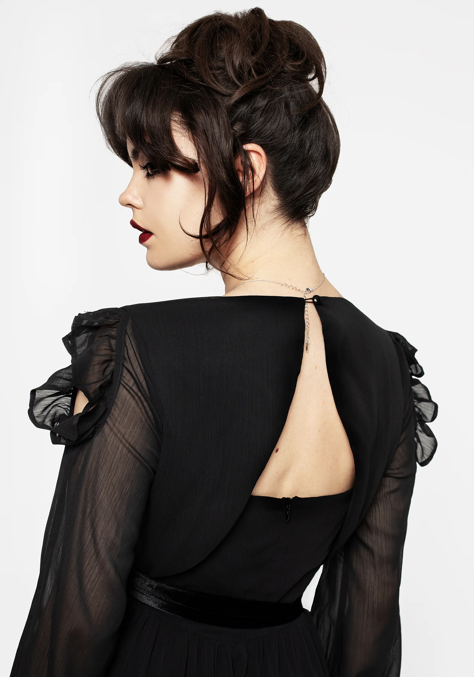 Scorn Cold Shoulder Maxi Dress - Image 2