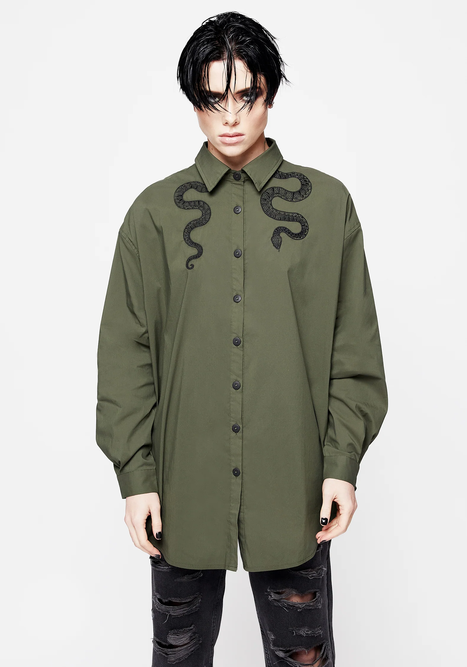 Slither Loose Fit Shirt - Image 8