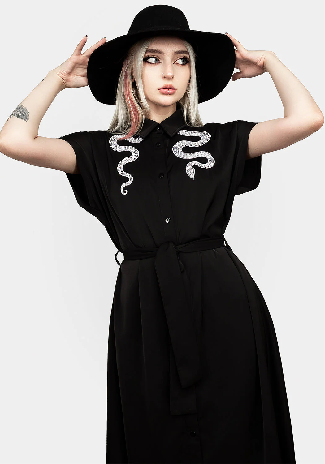 Slither Relaxed Midi Dress - Image 5