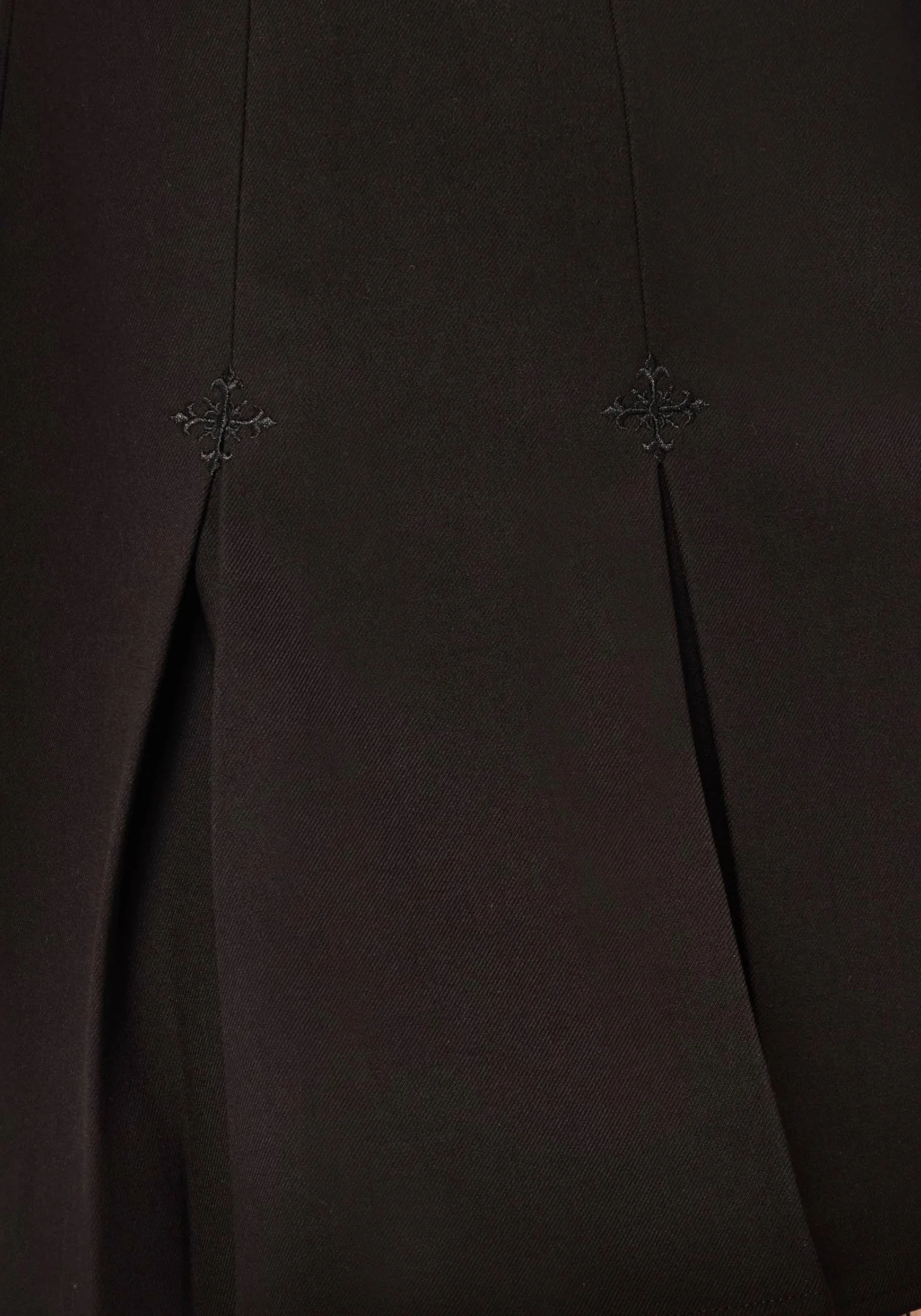 Soul Embroidered Pleated Mini Skirt - Image 2