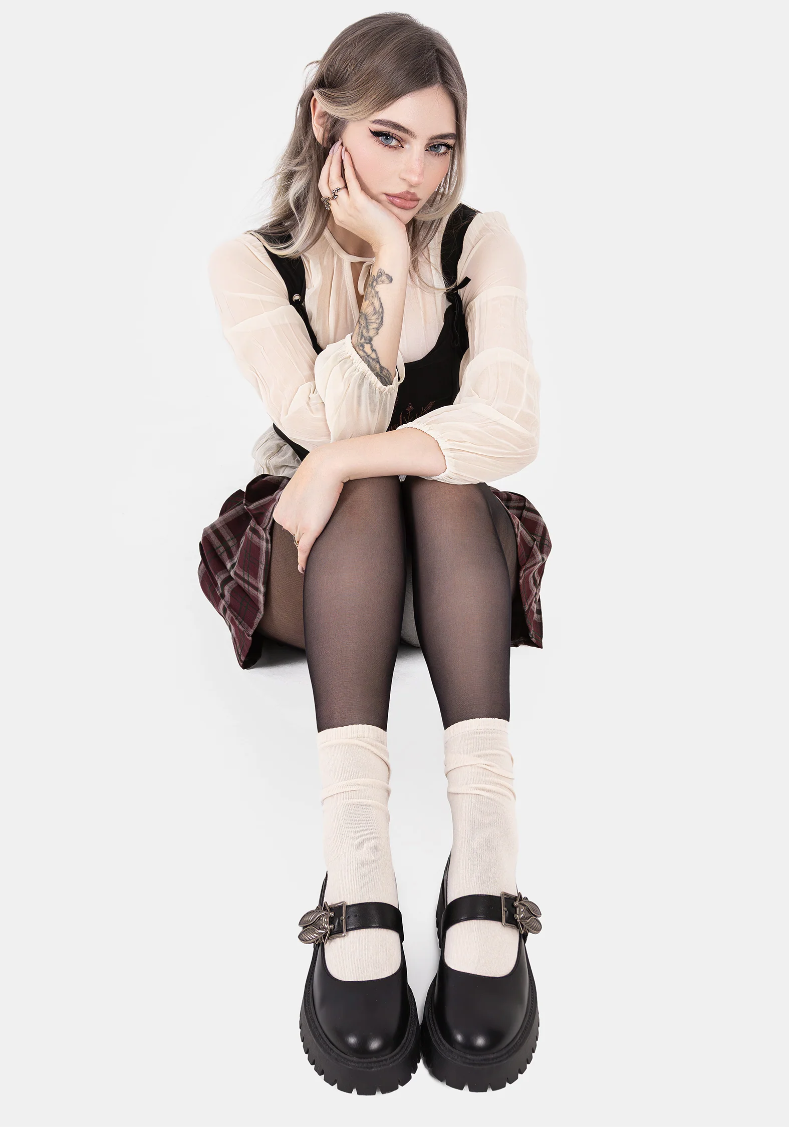 Swarm Bug Buckle Mary Jane Shoes - Image 5