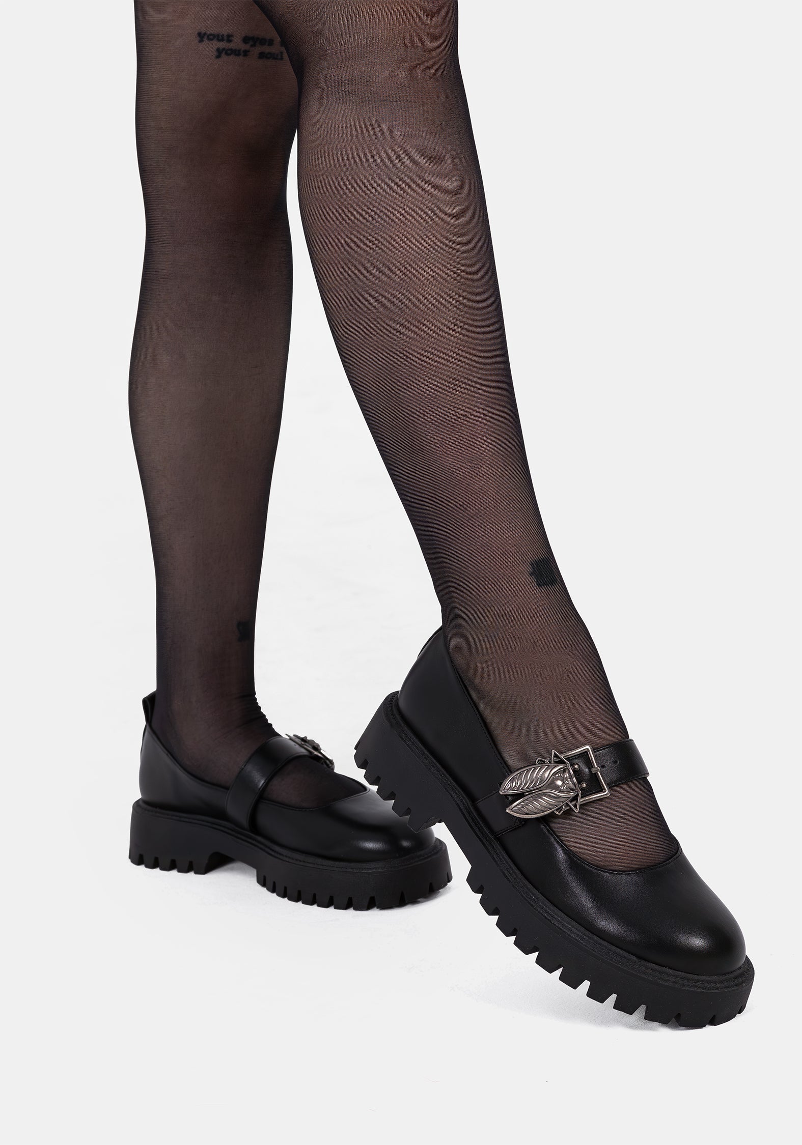 Swarm Bug Buckle Mary Jane Shoes - Image 6