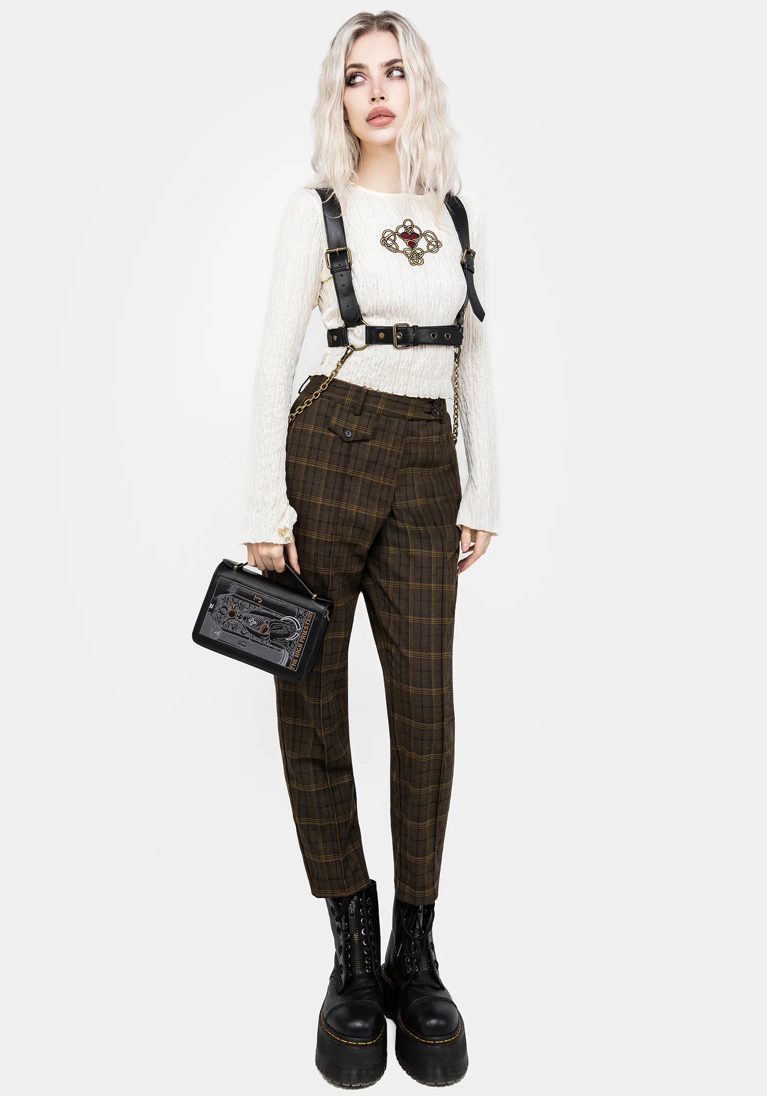Vignette Brass Chain Harness - Image 5