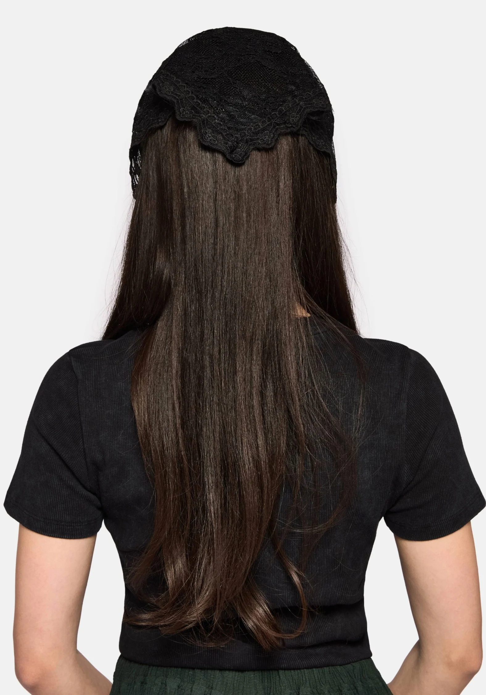 Vivilla Lace Triangle Scarf - Image 4