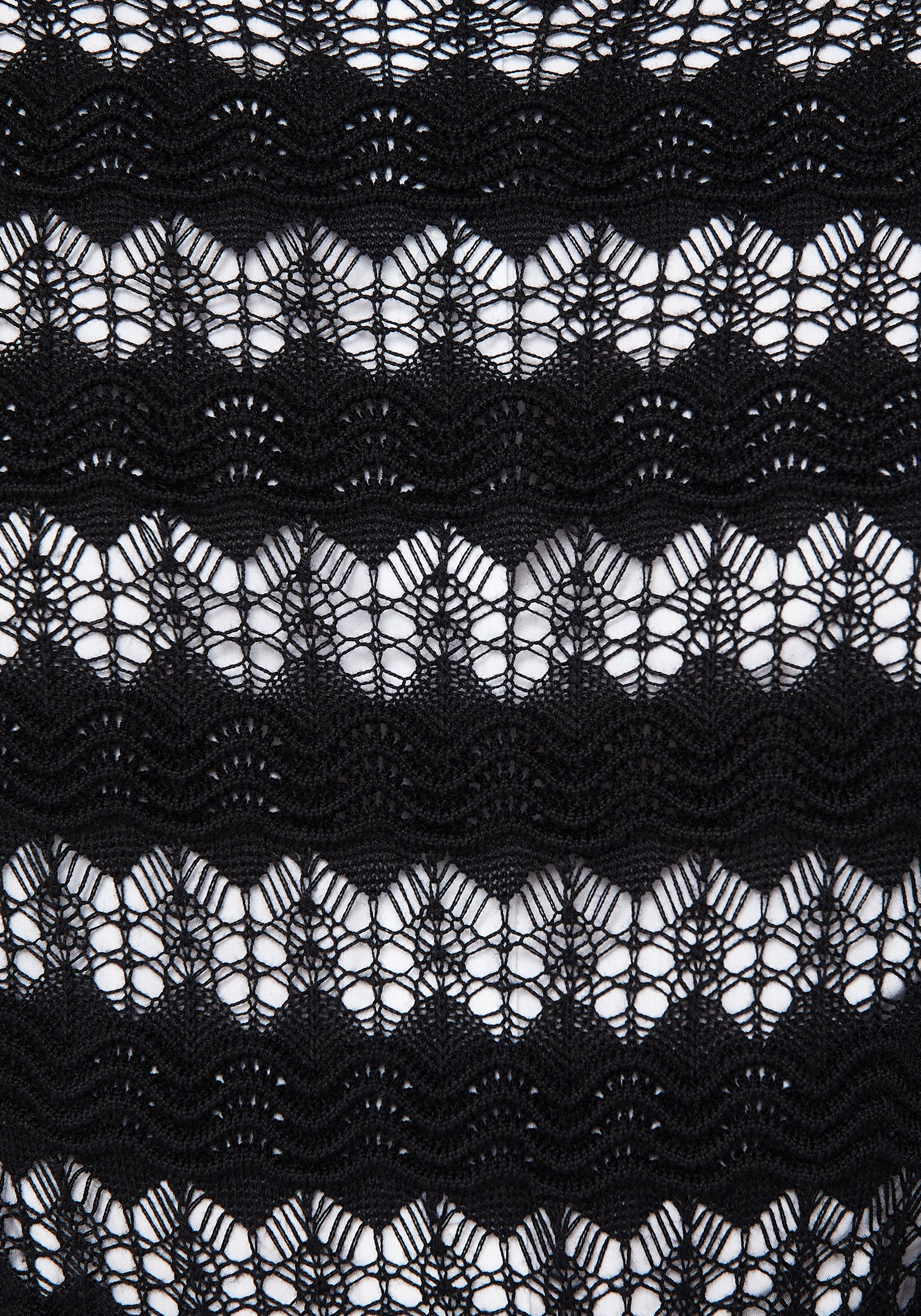 Wyn Cotton ZigZag Knit Long Sleeve Sweater - Image 7